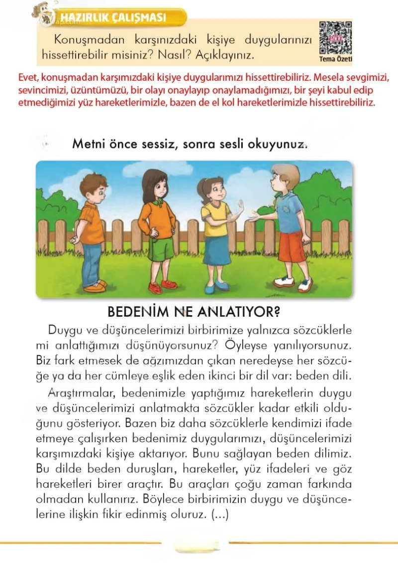 2. Sınıf Türkçe Ders Kitabı Cevapları İlke Yayınları Sayfa 12 Çözüm Görseli