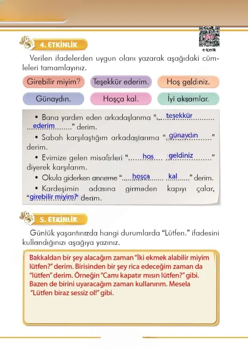 2. Sınıf Türkçe Ders Kitabı Cevapları İlke Yayınları Sayfa 156 Çözüm Görseli