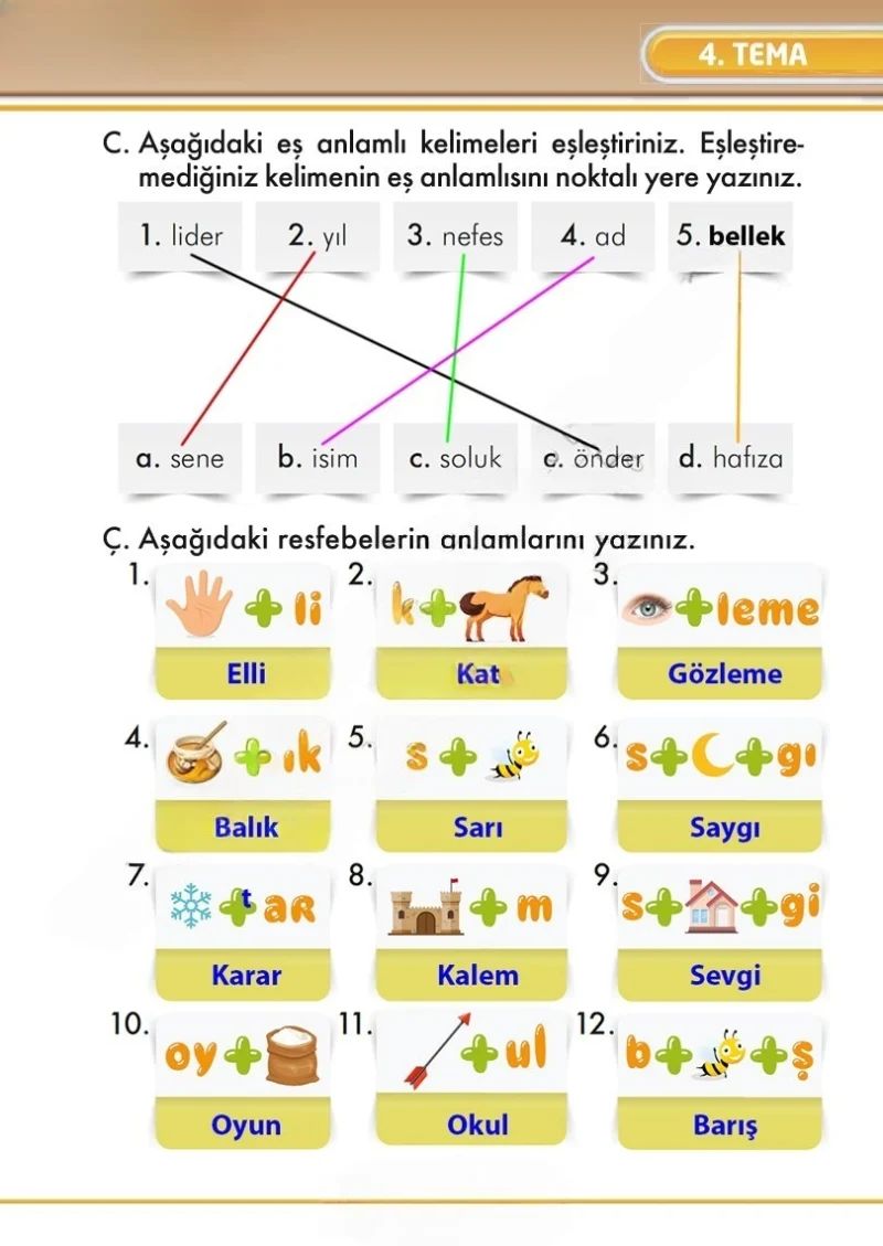 2. Sınıf Türkçe Ders Kitabı Cevapları İlke Yayınları Sayfa 161 Çözüm Görseli
