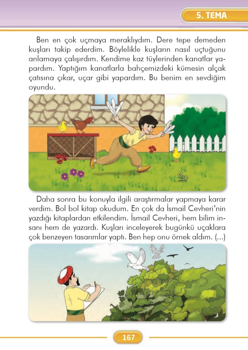 2. Sınıf Türkçe Ders Kitabı Cevapları İlke Yayınları Sayfa 167 Çözüm Görseli