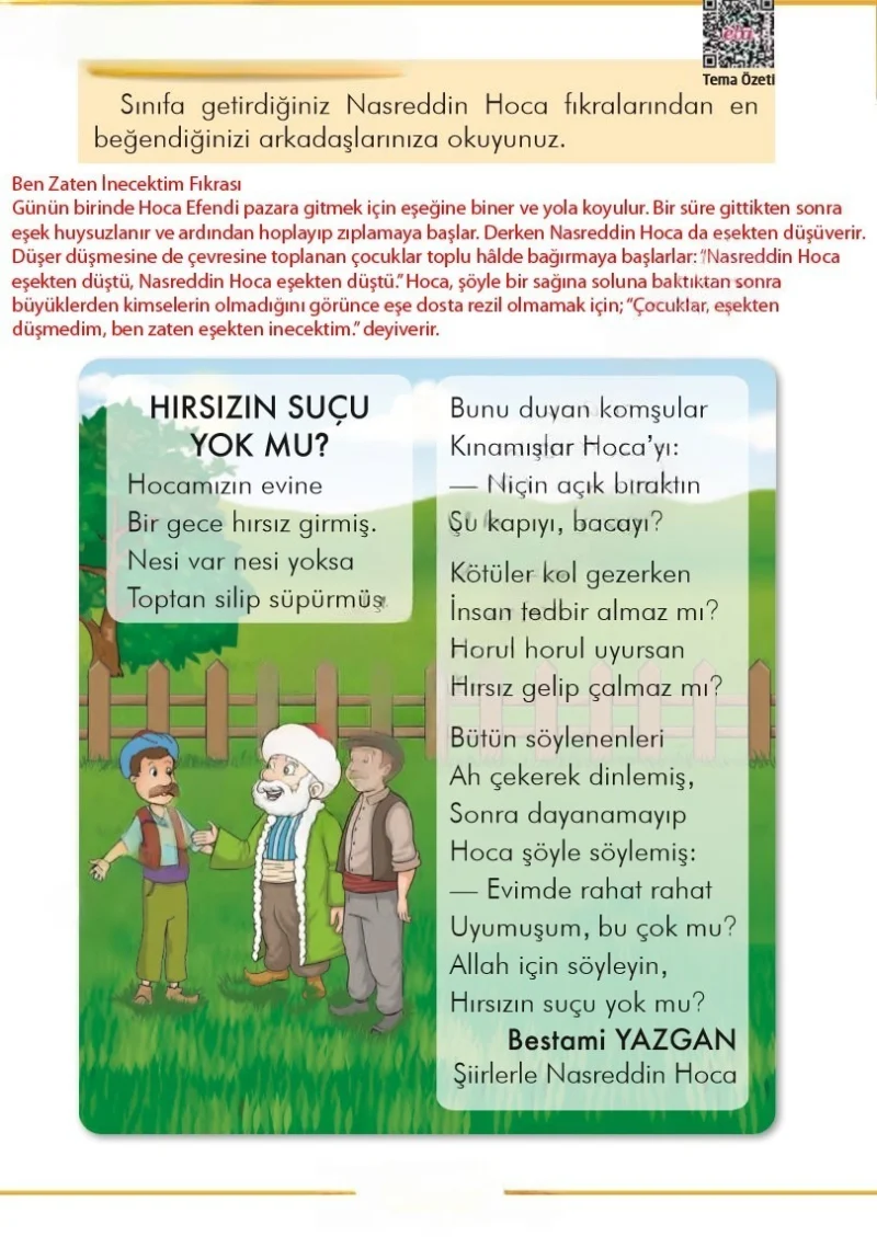 2. Sınıf Türkçe Ders Kitabı Cevapları İlke Yayınları Sayfa 200 Çözüm Görseli