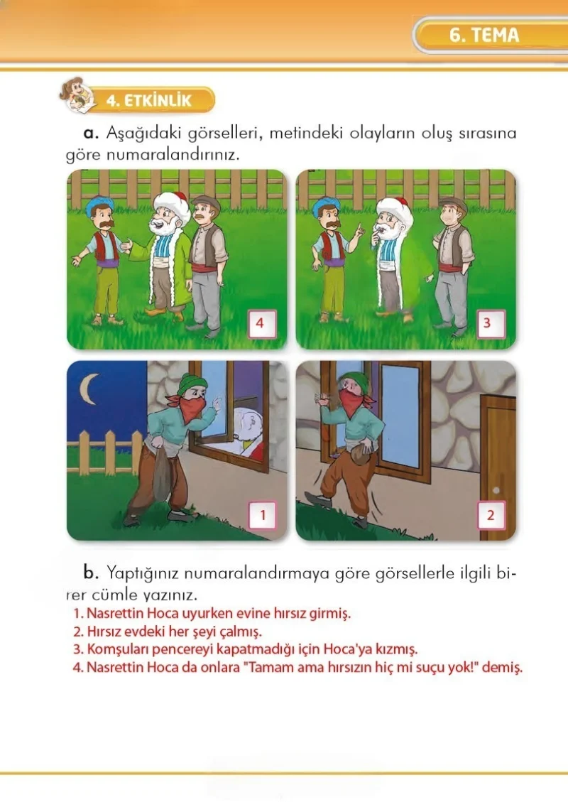 2. Sınıf Türkçe Ders Kitabı Cevapları İlke Yayınları Sayfa 203 Çözüm Görseli