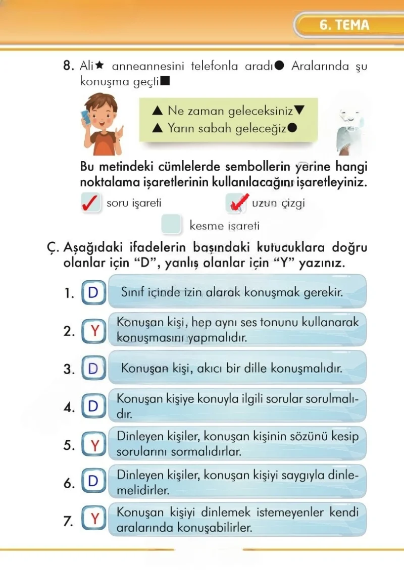 2. Sınıf Türkçe Ders Kitabı Cevapları İlke Yayınları Sayfa 235 Çözüm Görseli
