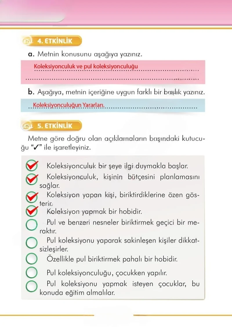 2. Sınıf Türkçe Ders Kitabı Cevapları İlke Yayınları Sayfa 250 Çözüm Görseli