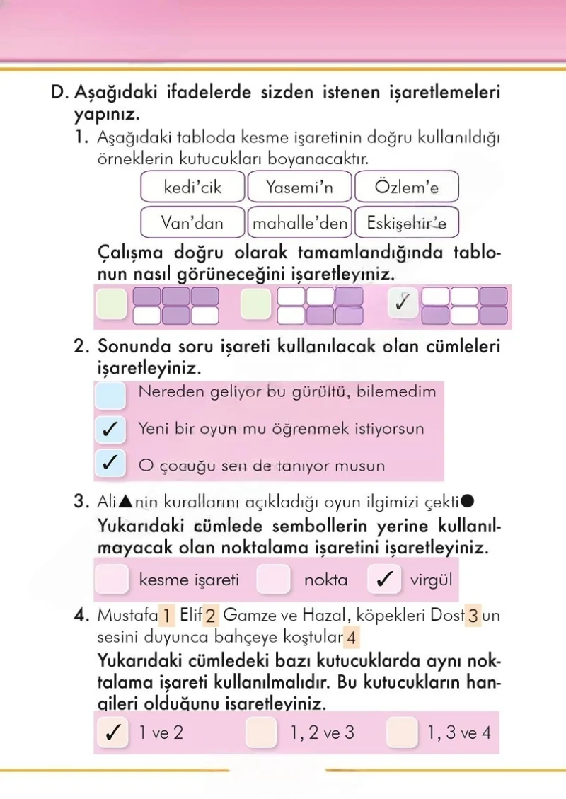 2. Sınıf Türkçe Ders Kitabı Cevapları İlke Yayınları Sayfa 270 Çözüm Görseli