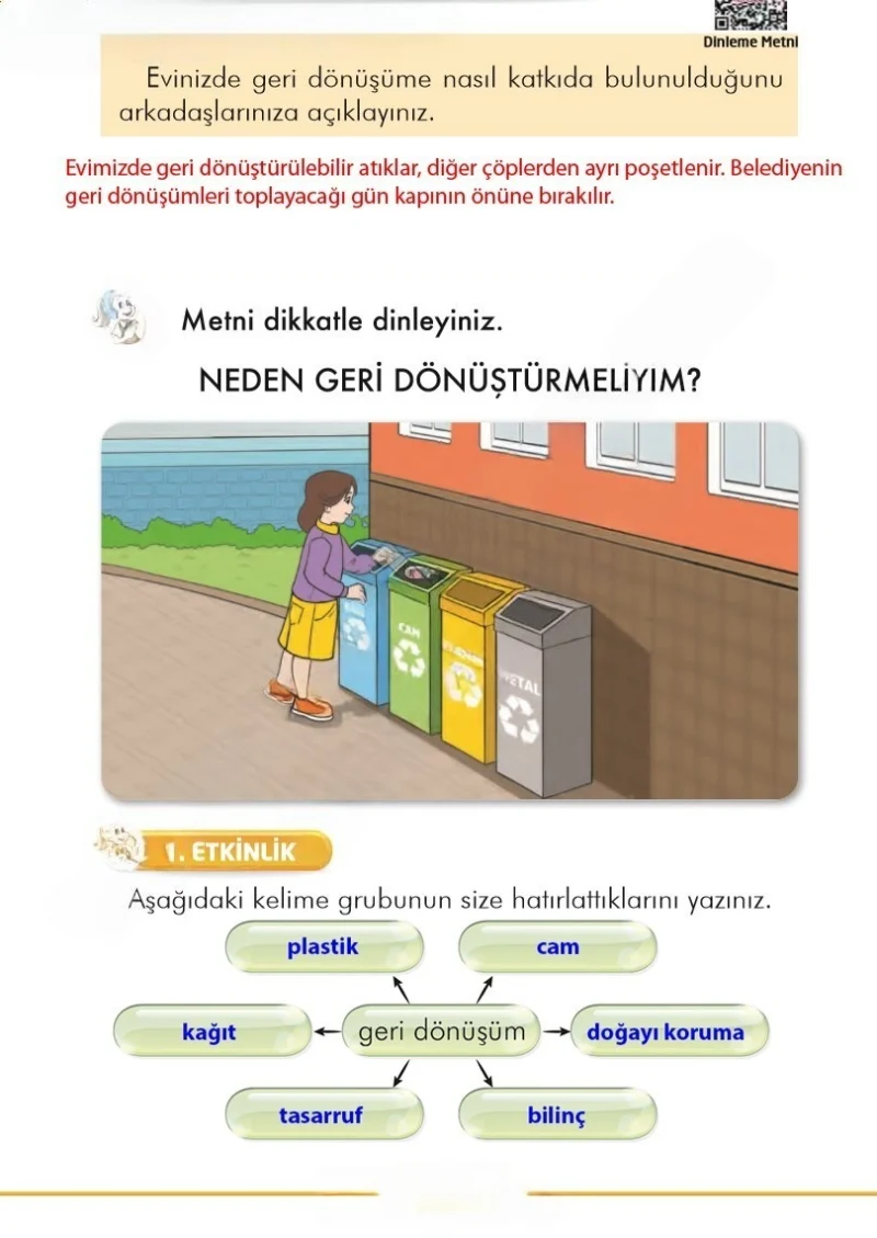 2. Sınıf Türkçe Ders Kitabı Cevapları İlke Yayınları Sayfa 301 Çözüm Görseli