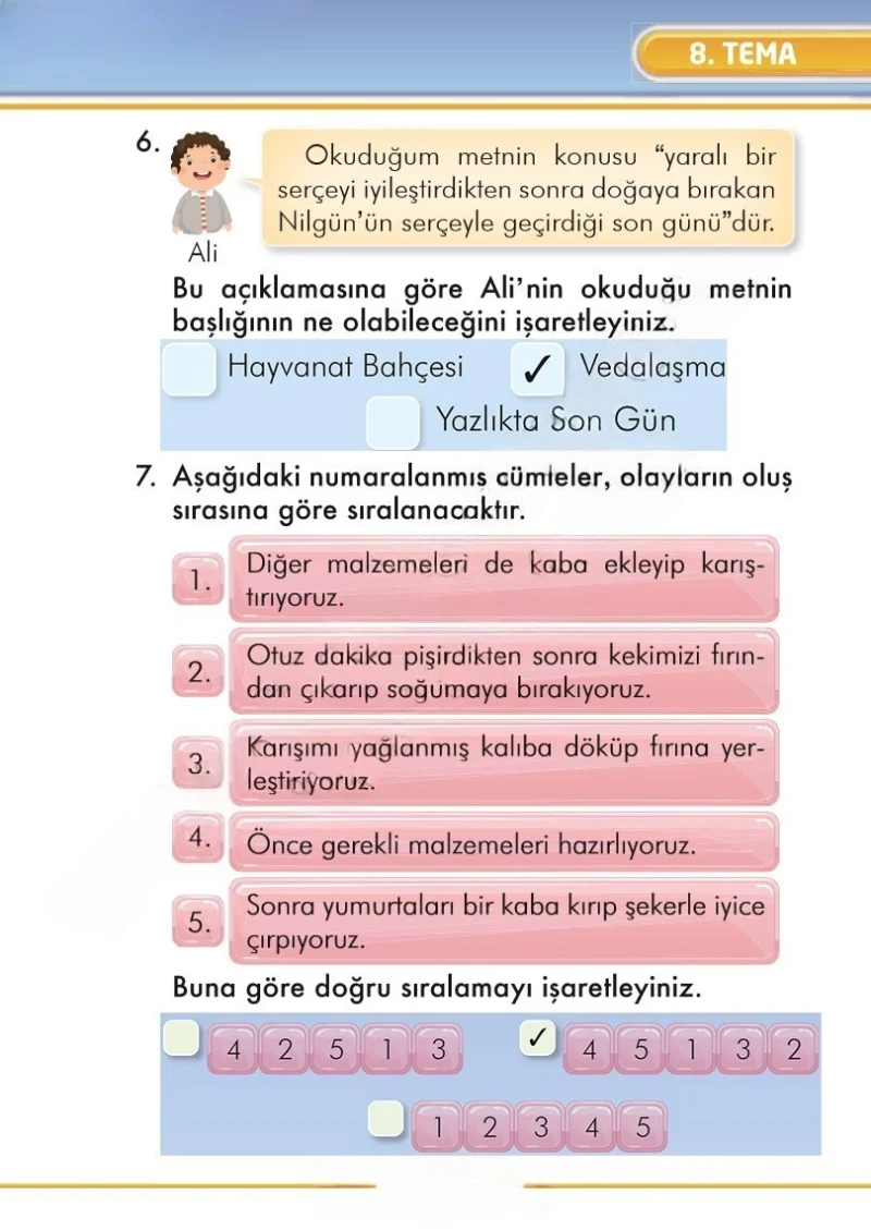 2. Sınıf Türkçe Ders Kitabı Cevapları İlke Yayınları Sayfa 311 Çözüm Görseli
