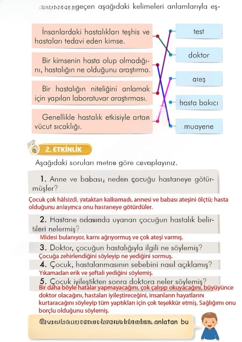 2. Sınıf Türkçe Ders Kitabı Cevapları İlke Yayınları Sayfa 93 Çözüm Görseli