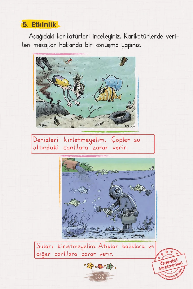 2. Sınıf Türkçe Ders Kitabı Cevapları Koza Yayınları Sayfa 302 Çözüm Görseli
