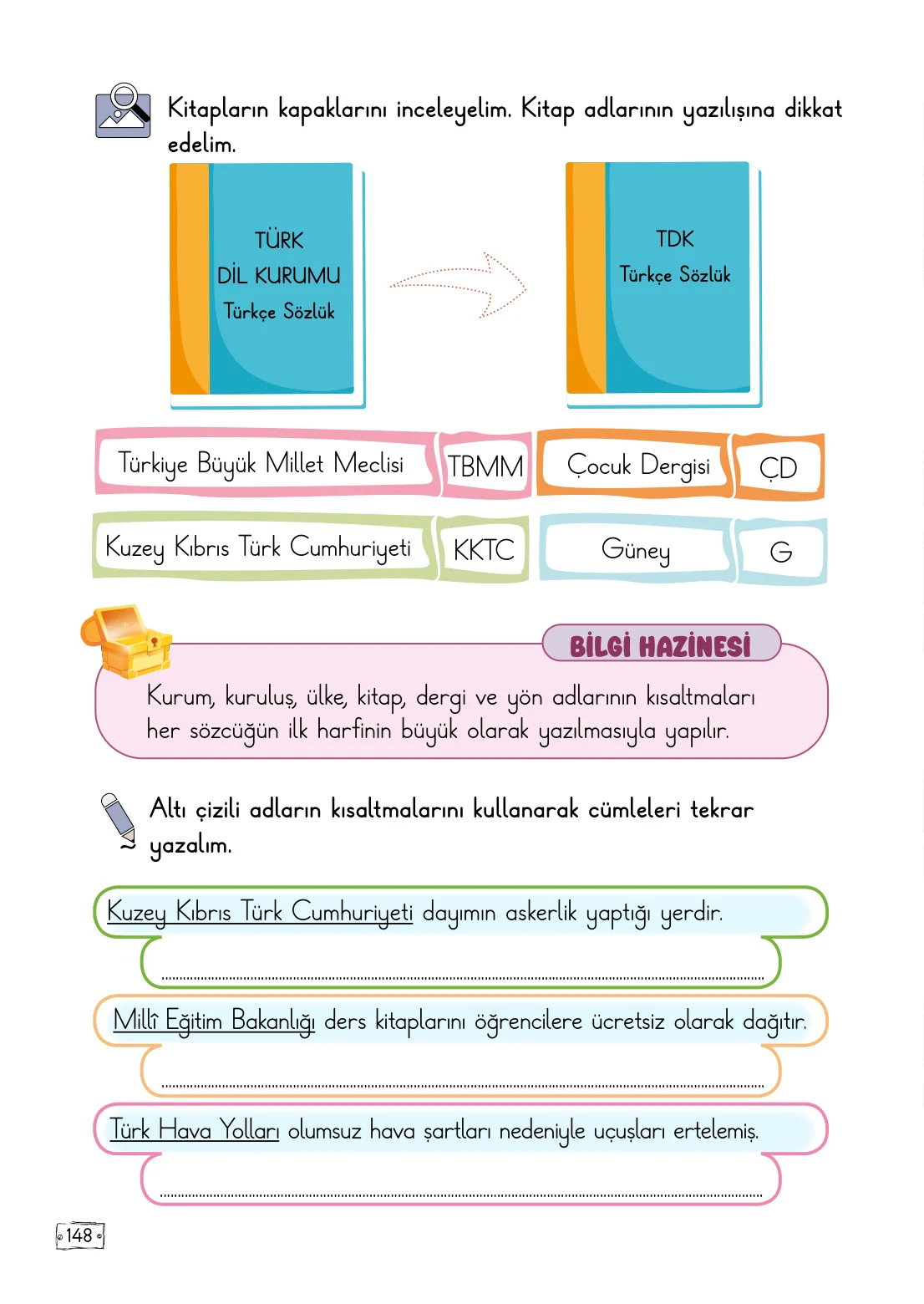2. Sınıf Türkçe Ders Kitabı Cevapları Meb Yayınları 1. Kitap Sayfa 148