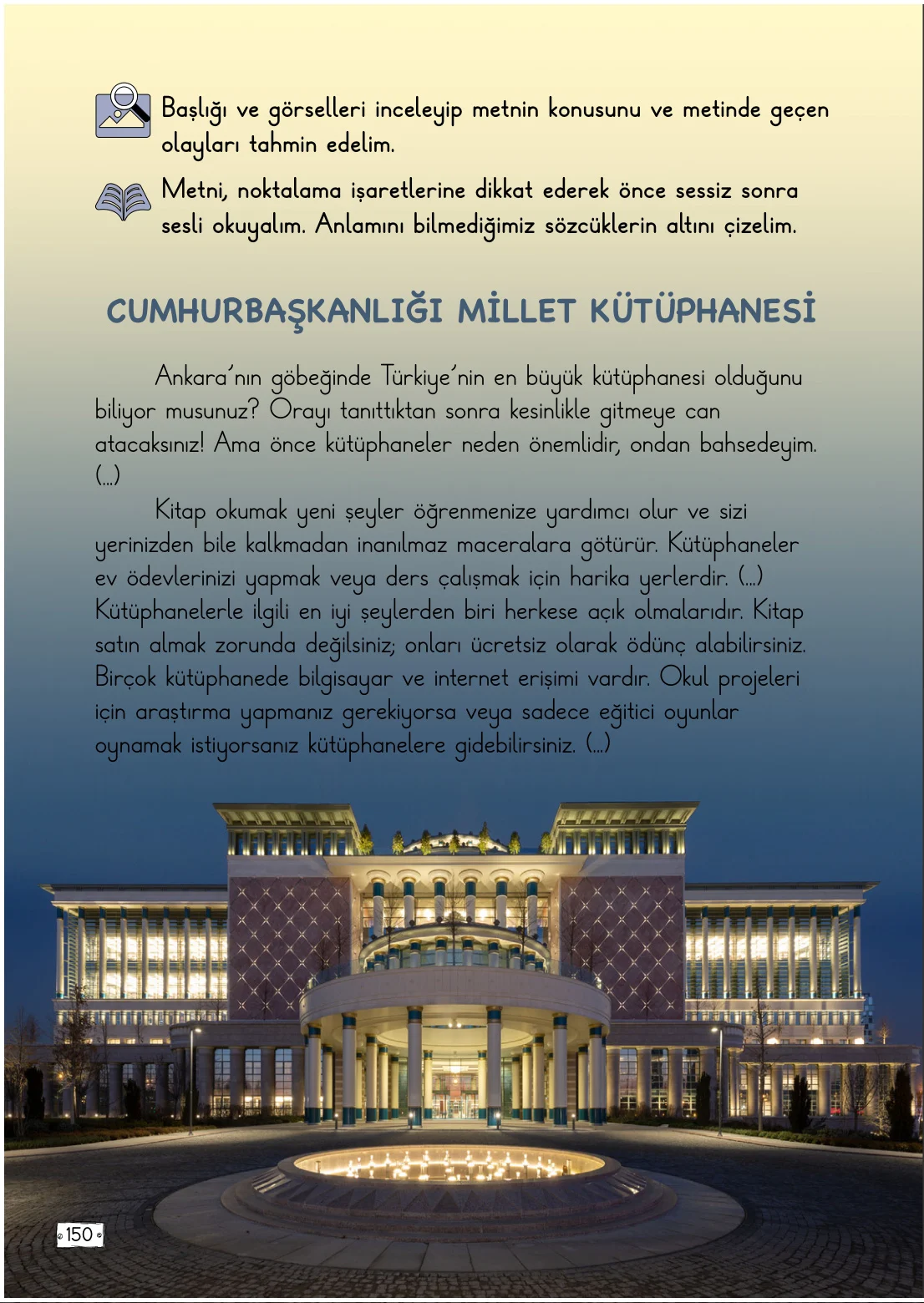2. Sınıf Türkçe Ders Kitabı Cevapları Meb Yayınları 1. Kitap Sayfa 150