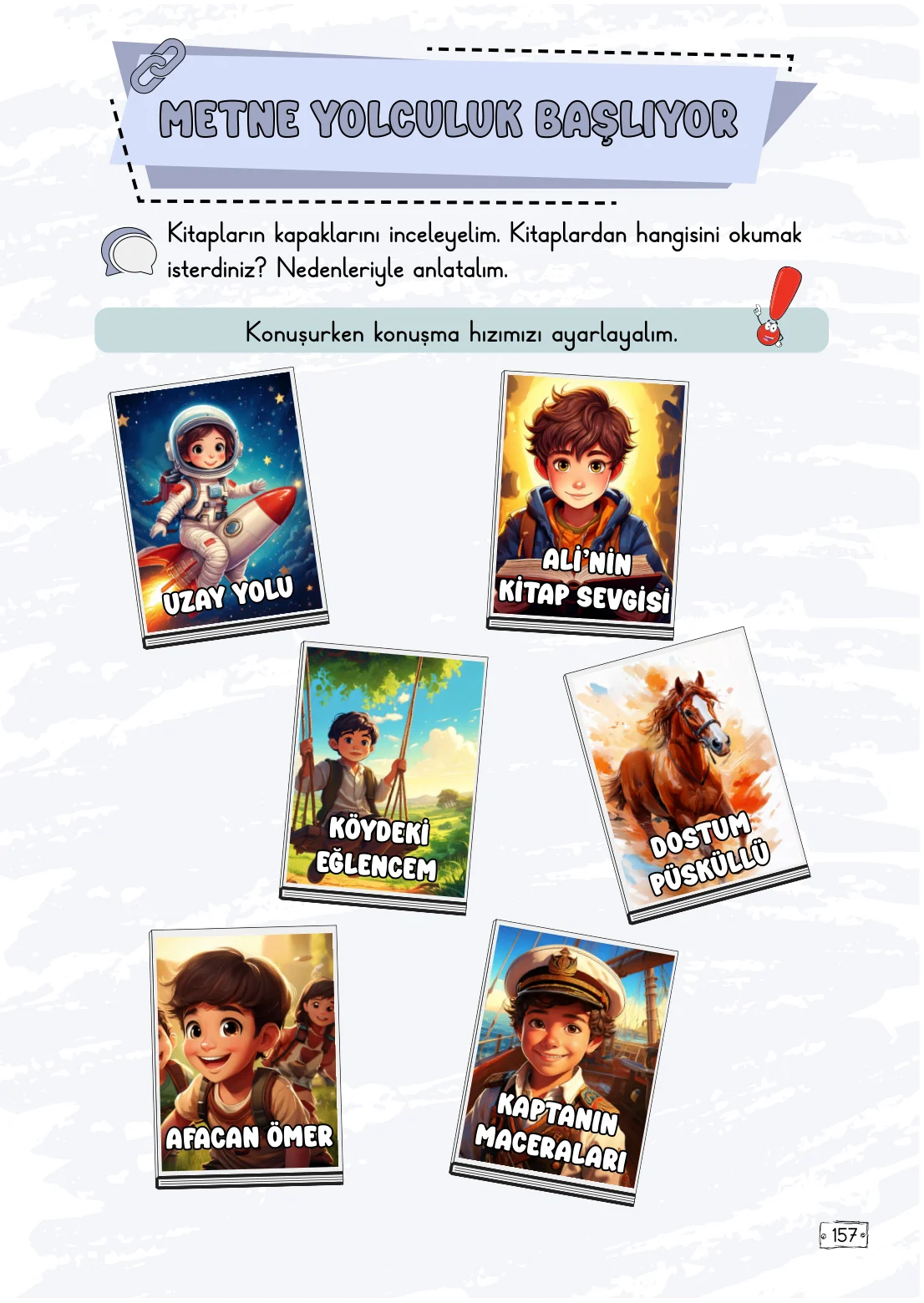 2. Sınıf Türkçe Ders Kitabı Cevapları Meb Yayınları 1. Kitap Sayfa 157