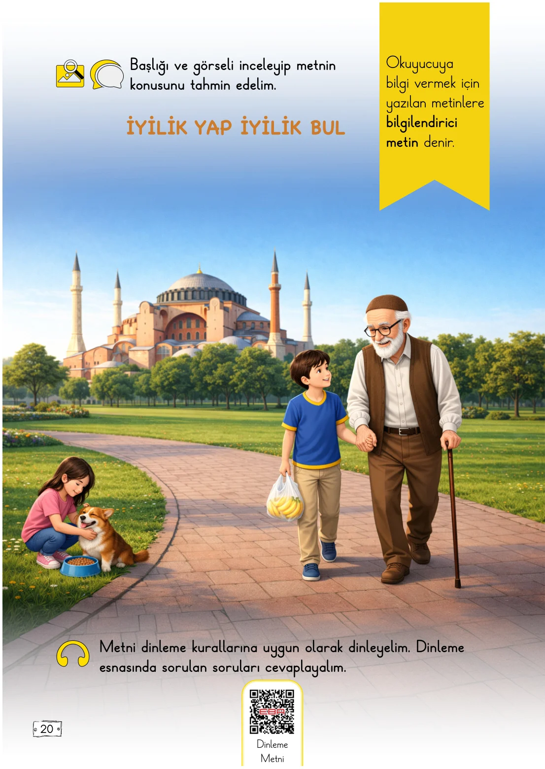 2. Sınıf Türkçe Ders Kitabı Cevapları Meb Yayınları 1. Kitap Sayfa 20