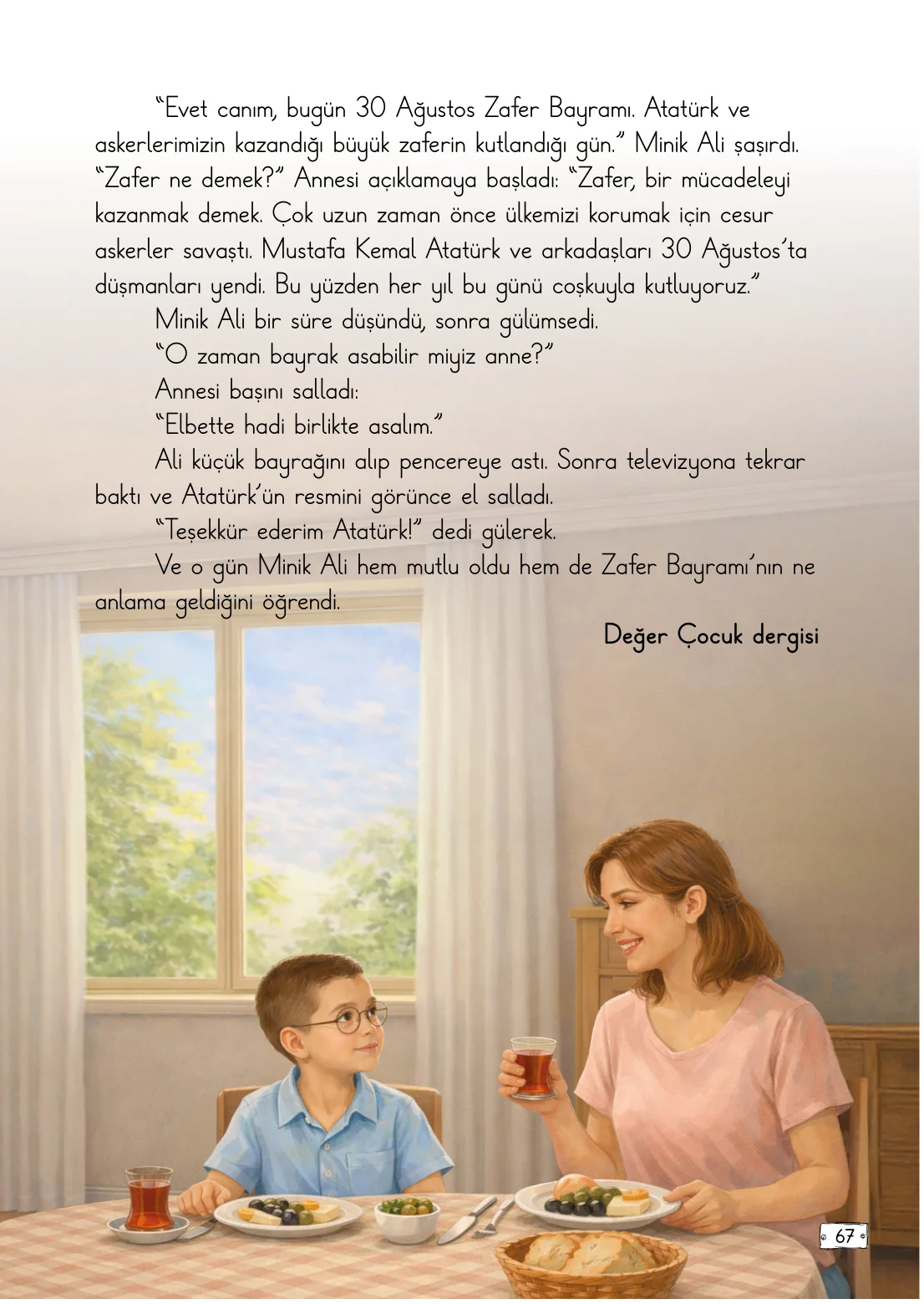 2. Sınıf Türkçe Ders Kitabı Cevapları Meb Yayınları 1. Kitap Sayfa 67