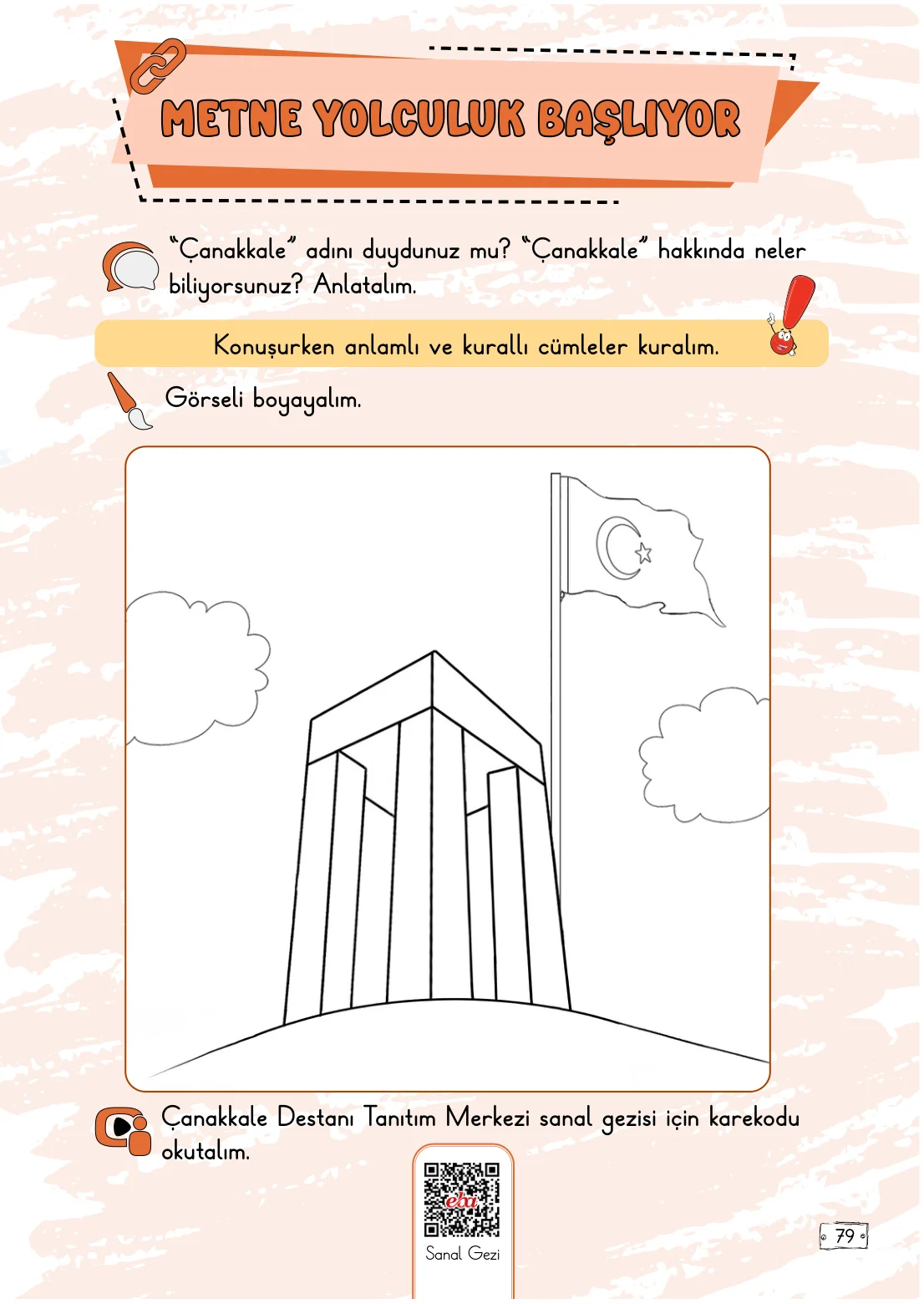 2. Sınıf Türkçe Ders Kitabı Cevapları Meb Yayınları 1. Kitap Sayfa 79