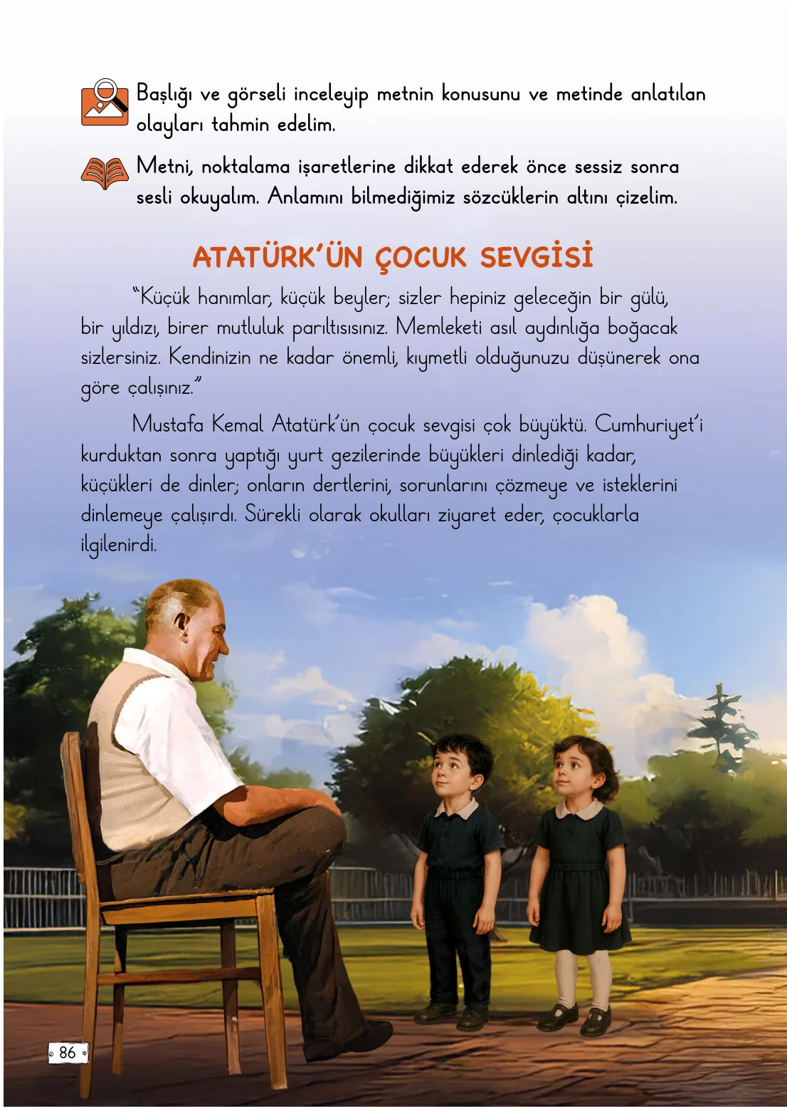 2. Sınıf Türkçe Ders Kitabı Cevapları Meb Yayınları 1. Kitap Sayfa 86