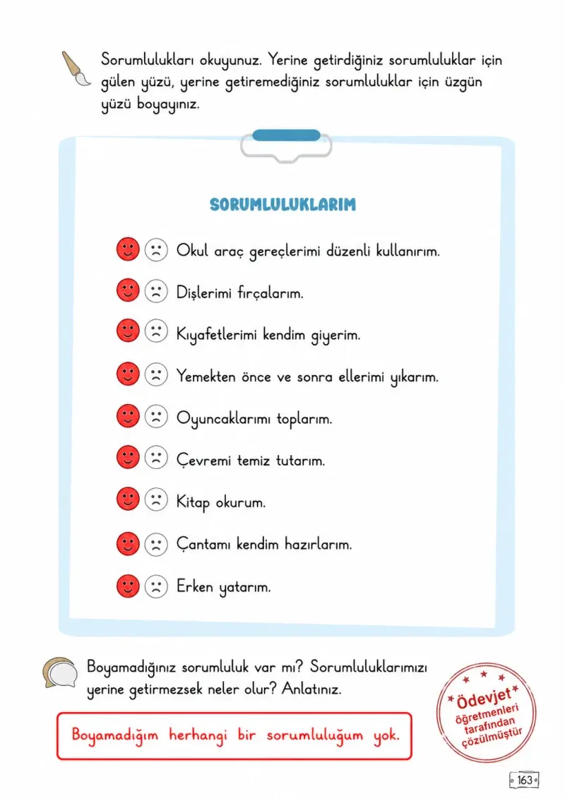2. Sınıf Türkçe Ders Kitabı Cevapları Meb Yayınları 2. Kitap Sayfa 163 Çözüm Görseli