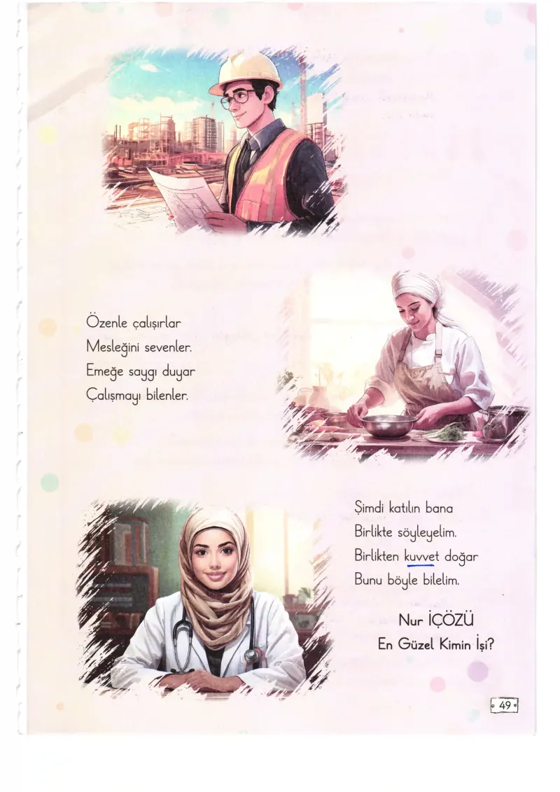 2. Sınıf Türkçe Ders Kitabı Cevapları Meb Yayınları 2. Kitap Sayfa 49 Çözüm Görseli