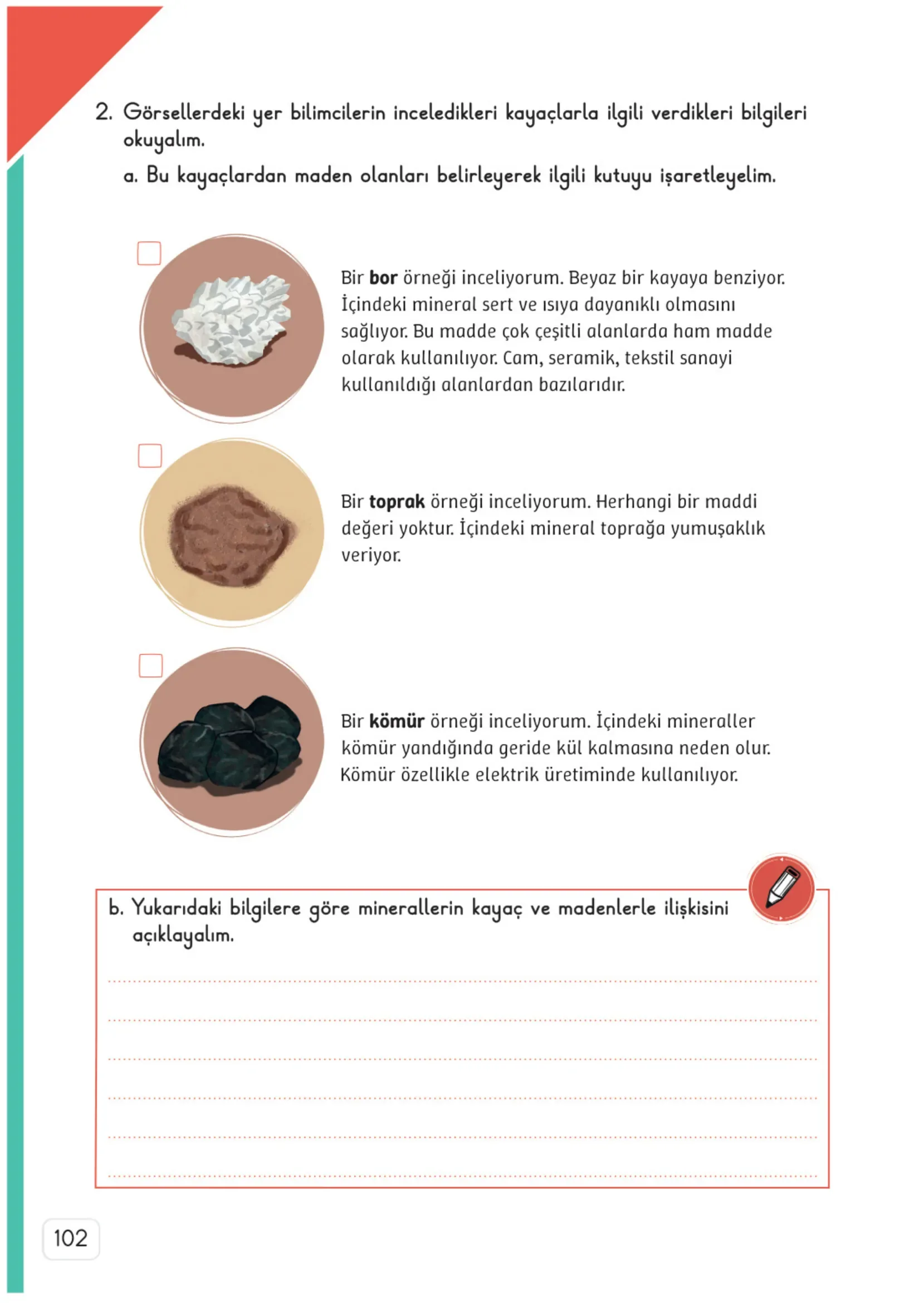 3. Sınıf Fen Bilimleri Ders Kitabı Cevapları Meb Yayınları 1. Kitap Sayfa 102