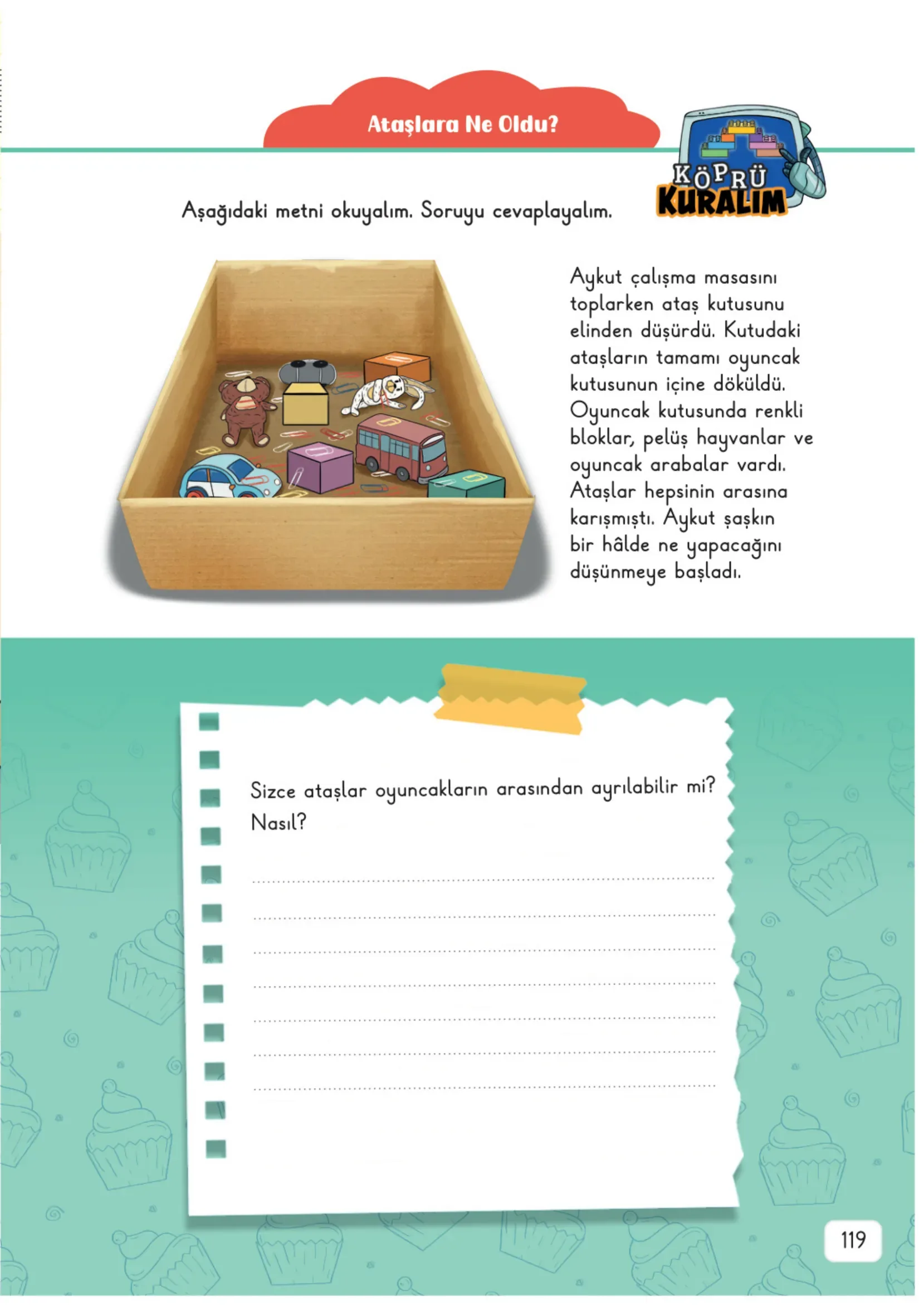 3. Sınıf Fen Bilimleri Ders Kitabı Cevapları Meb Yayınları 1. Kitap Sayfa 119