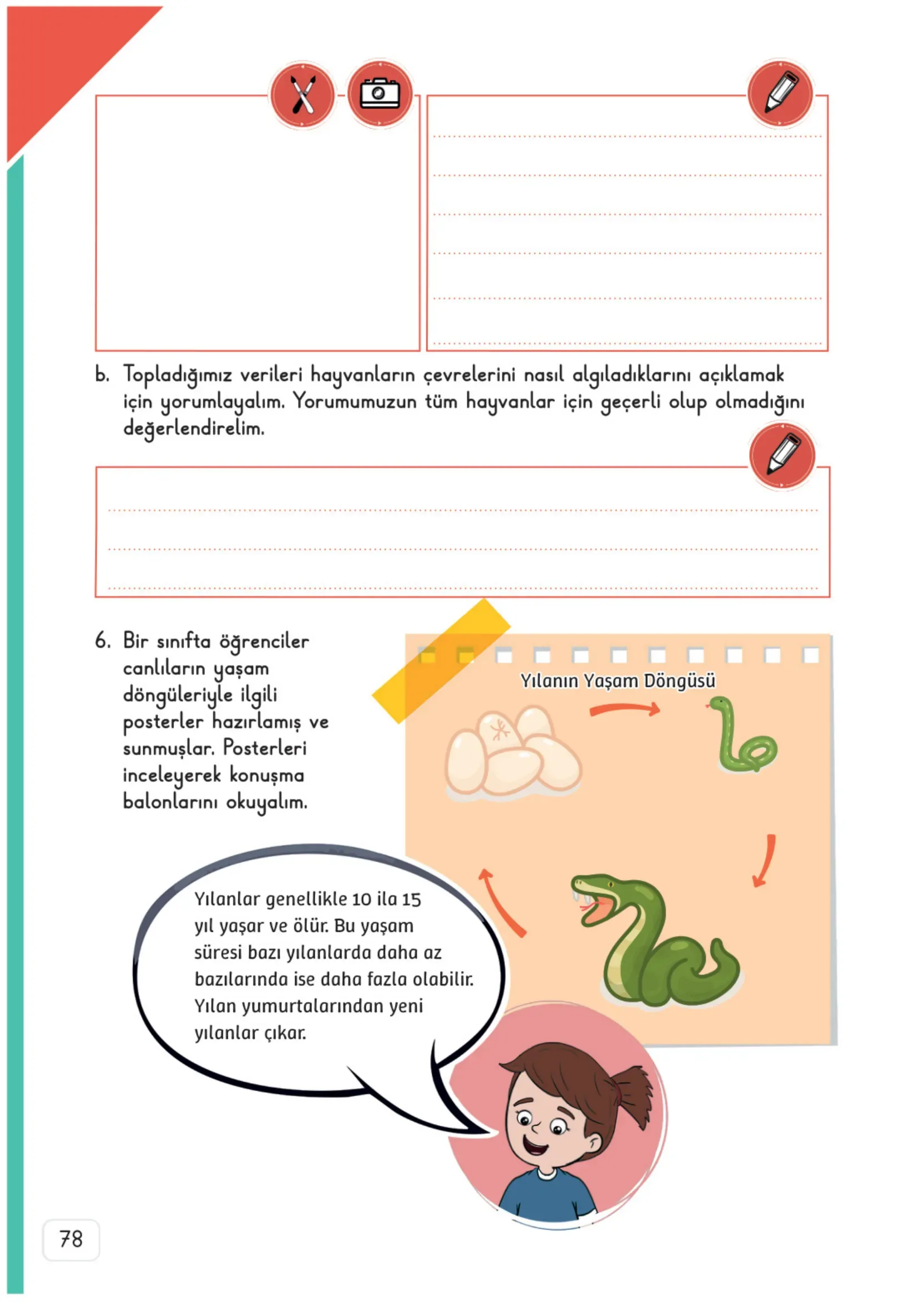 3. Sınıf Fen Bilimleri Ders Kitabı Cevapları Meb Yayınları 1. Kitap Sayfa 78