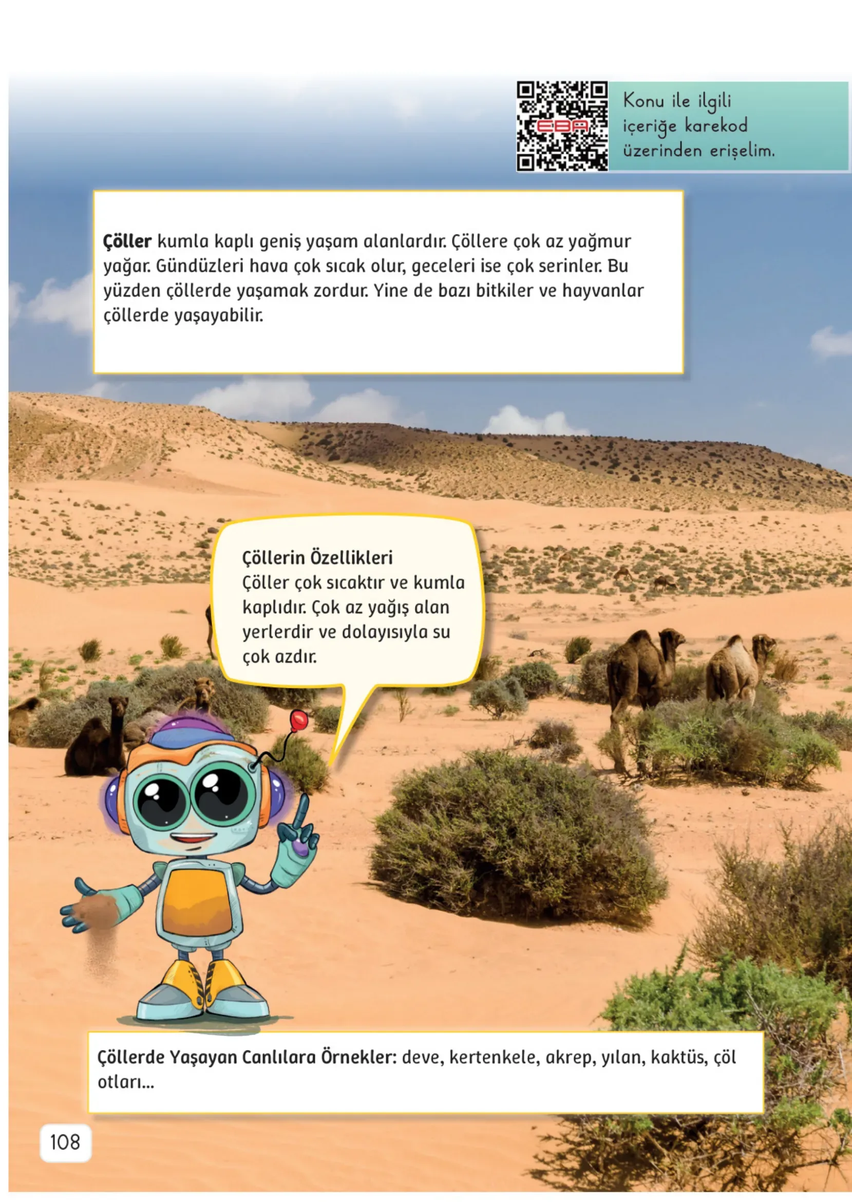 3. Sınıf Fen Bilimleri Ders Kitabı Cevapları Meb Yayınları 2. Kitap Sayfa 108