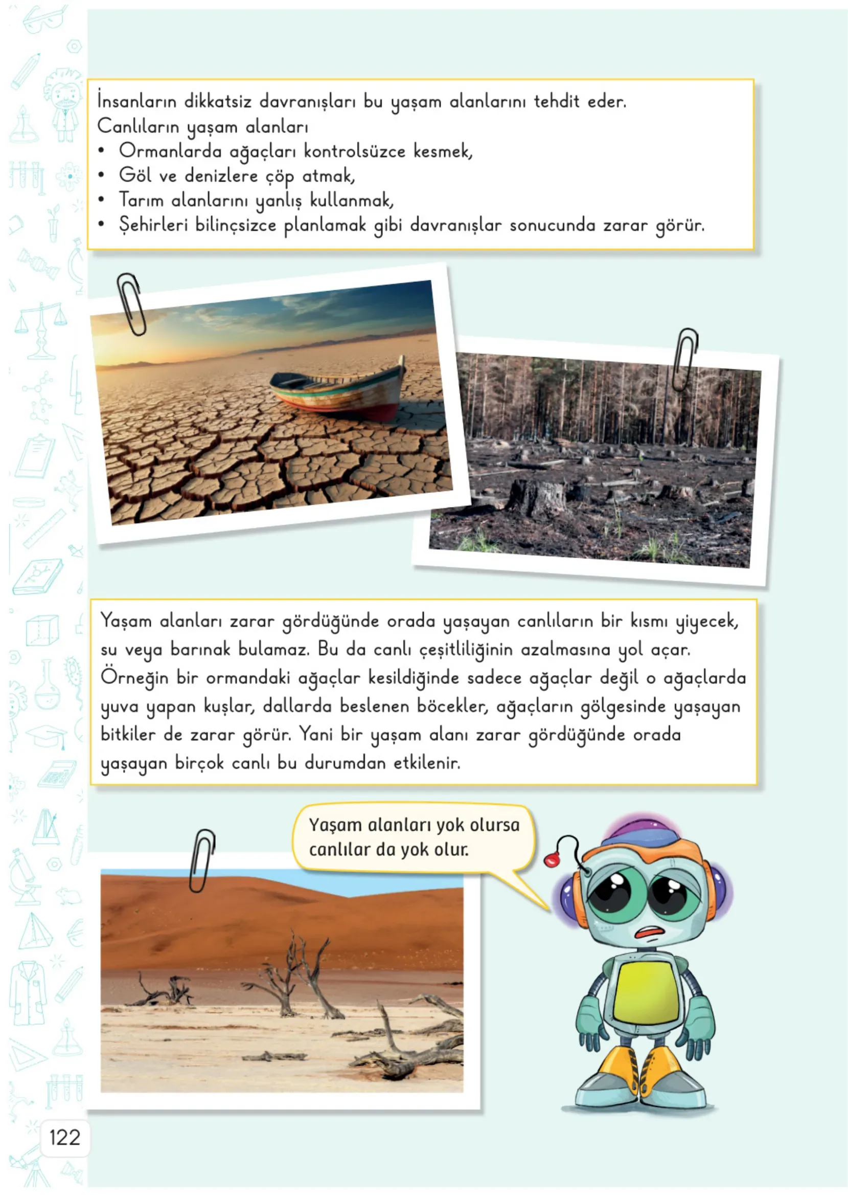 3. Sınıf Fen Bilimleri Ders Kitabı Cevapları Meb Yayınları 2. Kitap Sayfa 122