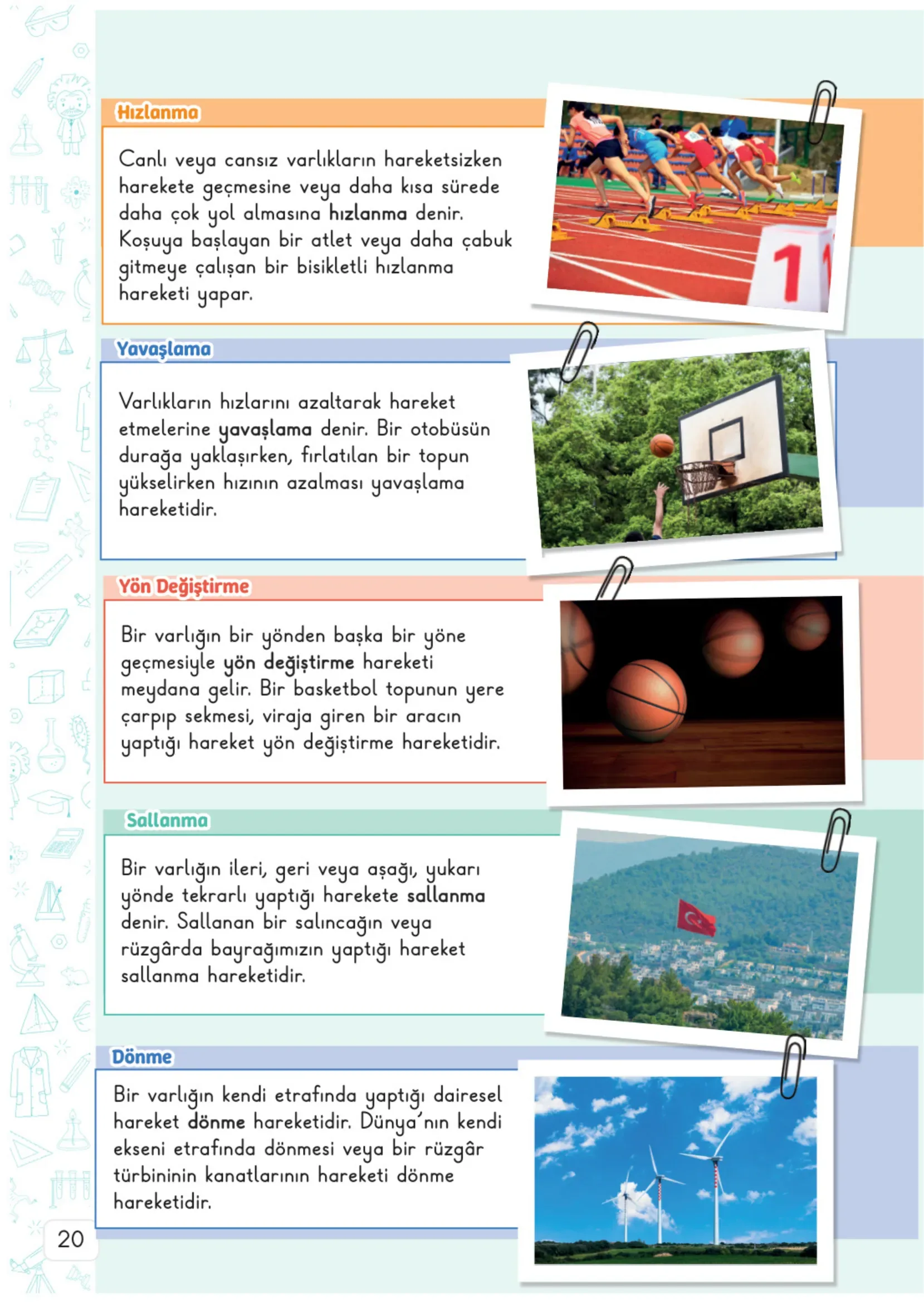 3. Sınıf Fen Bilimleri Ders Kitabı Cevapları Meb Yayınları 2. Kitap Sayfa 20