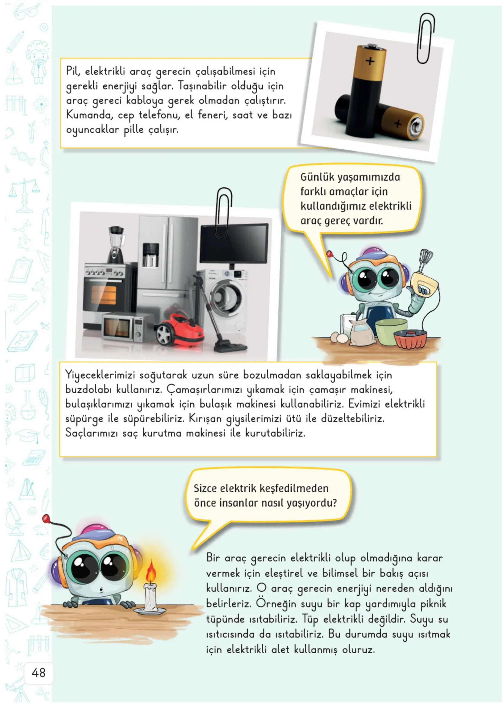 3. Sınıf Fen Bilimleri Ders Kitabı Cevapları Meb Yayınları 2. Kitap Sayfa 48