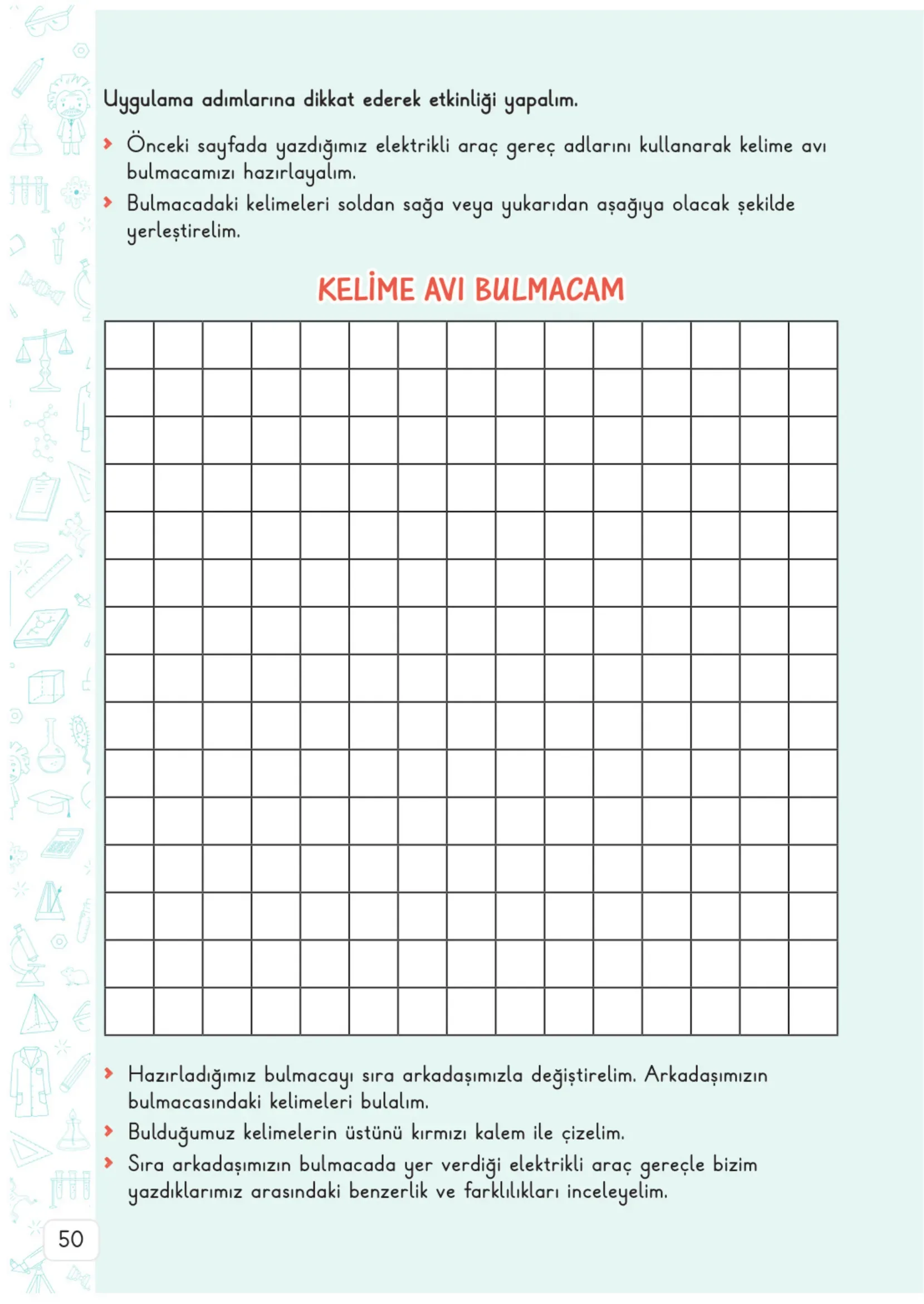 3. Sınıf Fen Bilimleri Ders Kitabı Cevapları Meb Yayınları 2. Kitap Sayfa 50