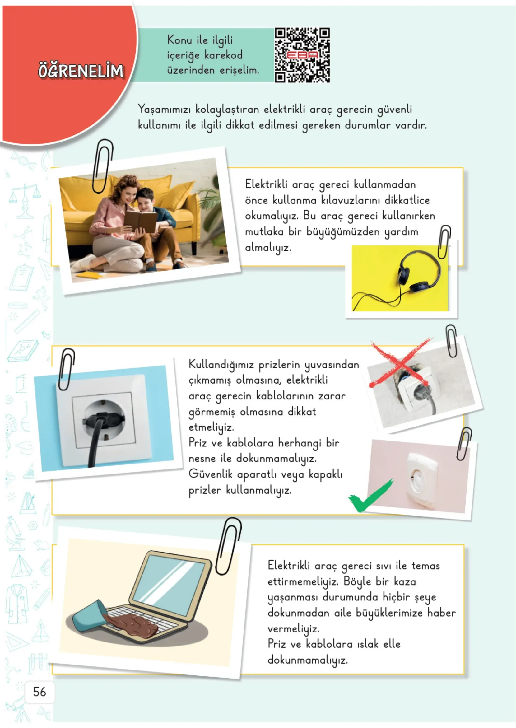 3. Sınıf Fen Bilimleri Ders Kitabı Cevapları Meb Yayınları 2. Kitap Sayfa 56