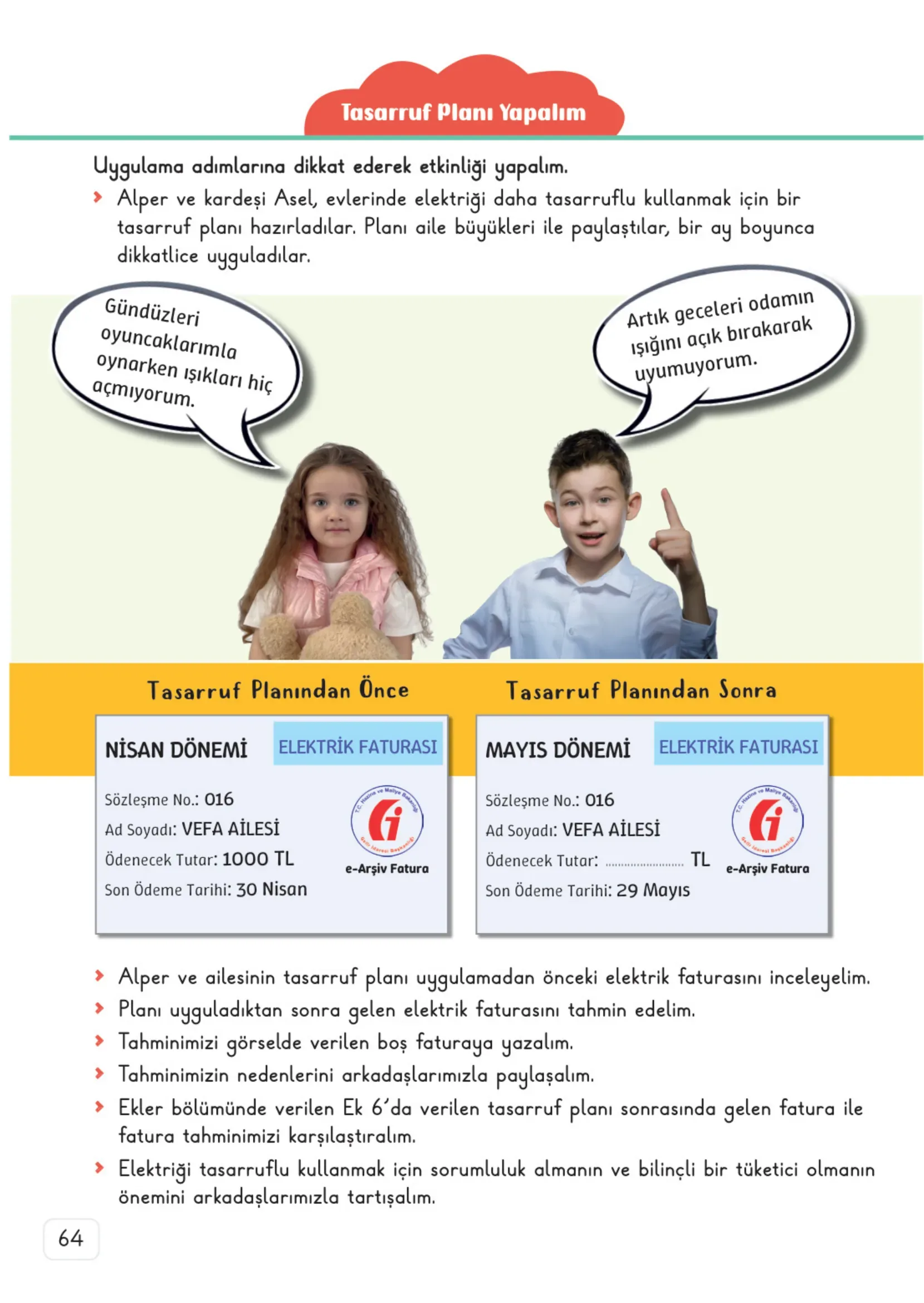 3. Sınıf Fen Bilimleri Ders Kitabı Cevapları Meb Yayınları 2. Kitap Sayfa 64