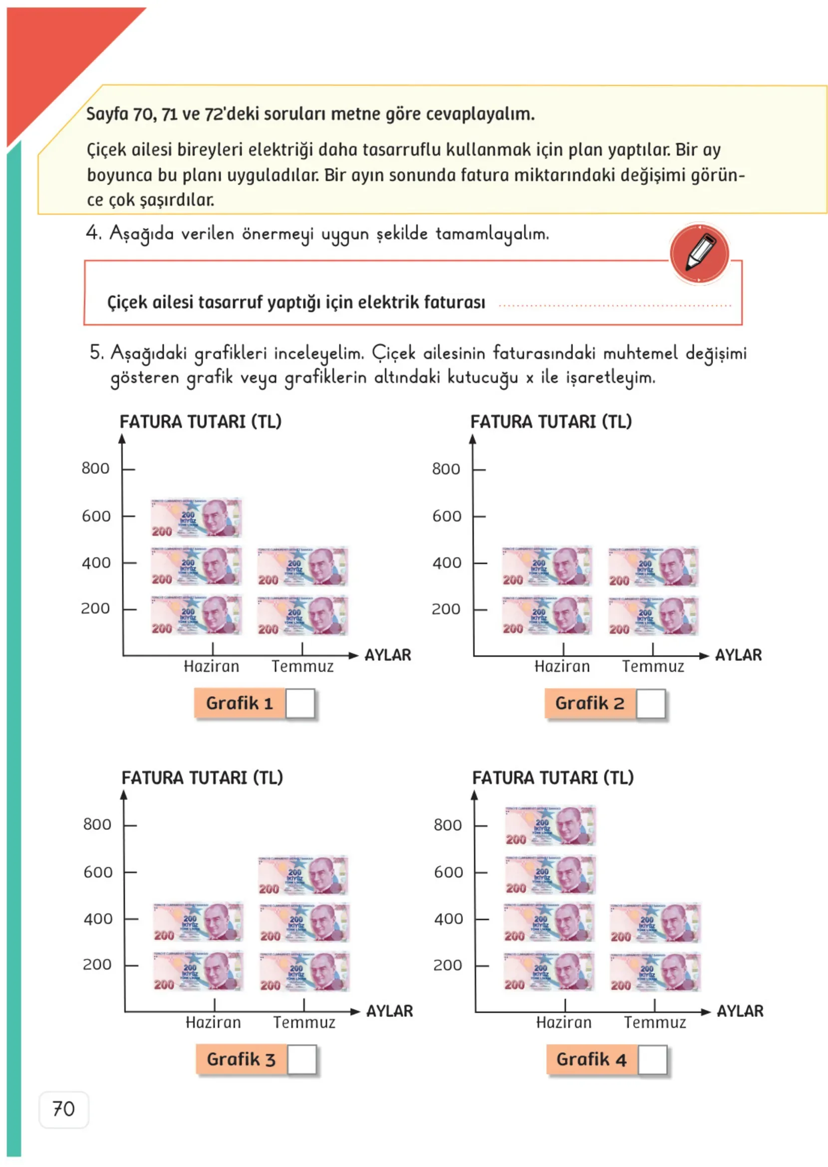 3. Sınıf Fen Bilimleri Ders Kitabı Cevapları Meb Yayınları 2. Kitap Sayfa 70