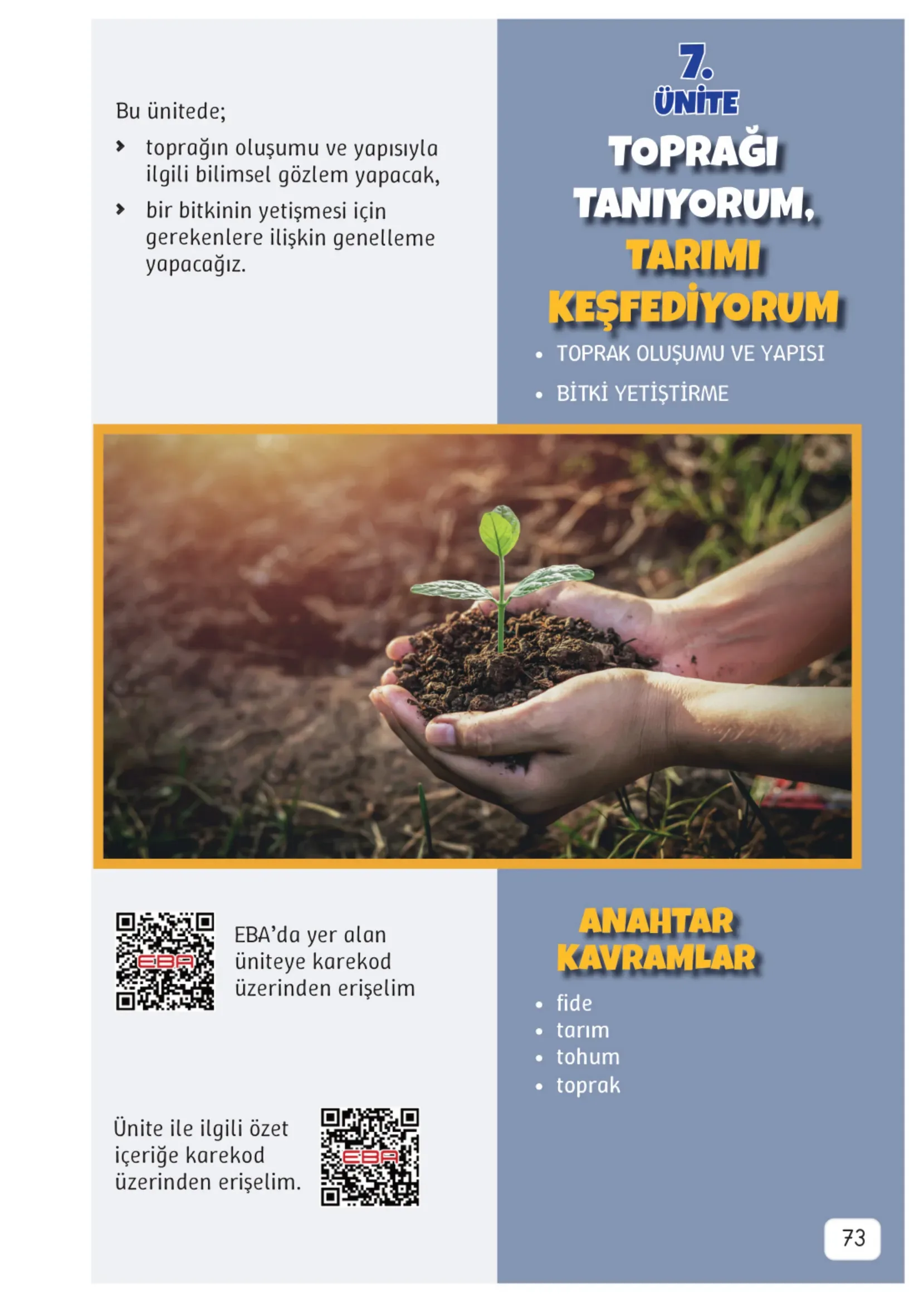 3. Sınıf Fen Bilimleri Ders Kitabı Cevapları Meb Yayınları 2. Kitap Sayfa 73