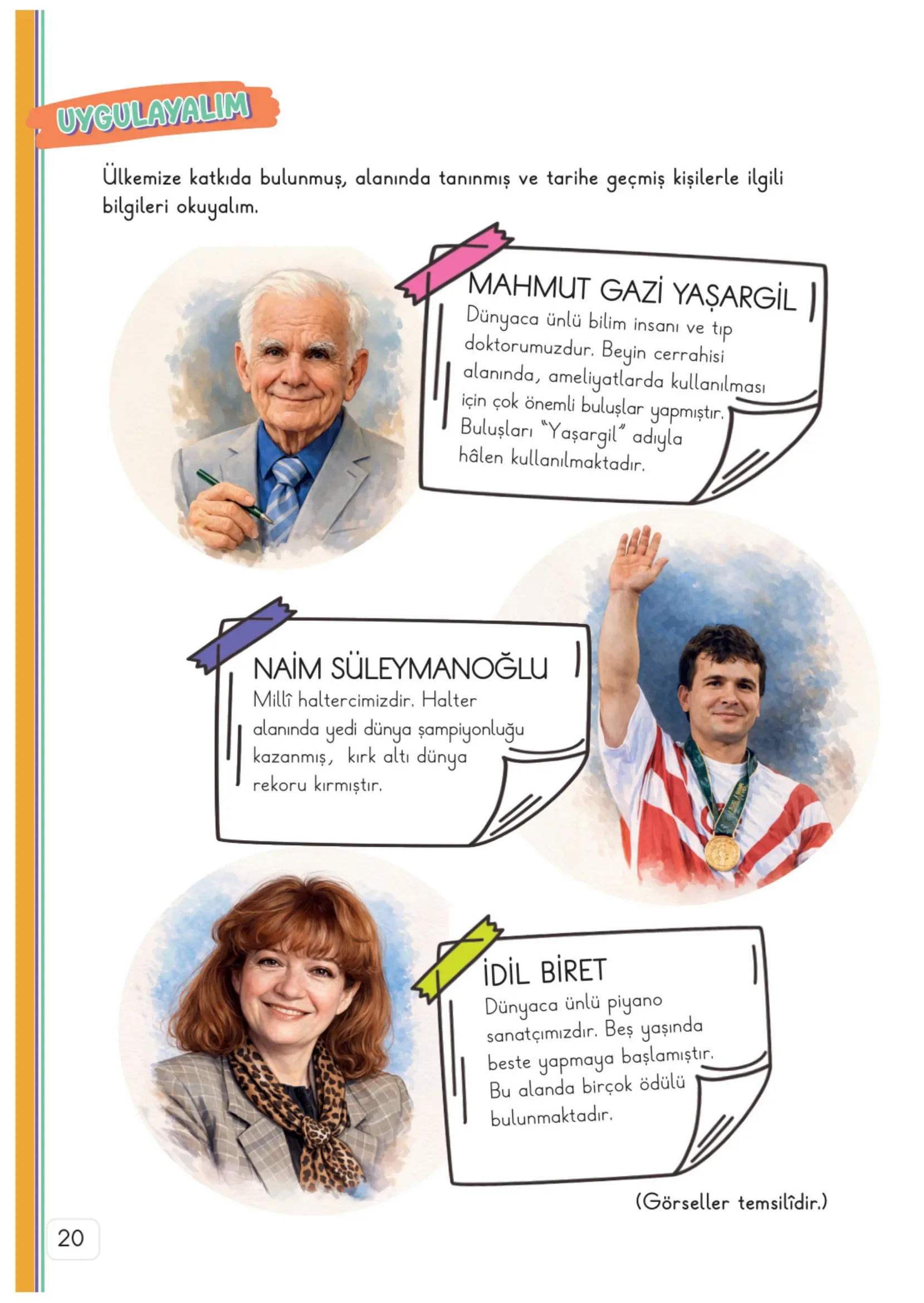3. Sınıf Hayat Bilgisi Ders Kitabı Cevapları Meb Yayınları 1. Kitap Sayfa 20
