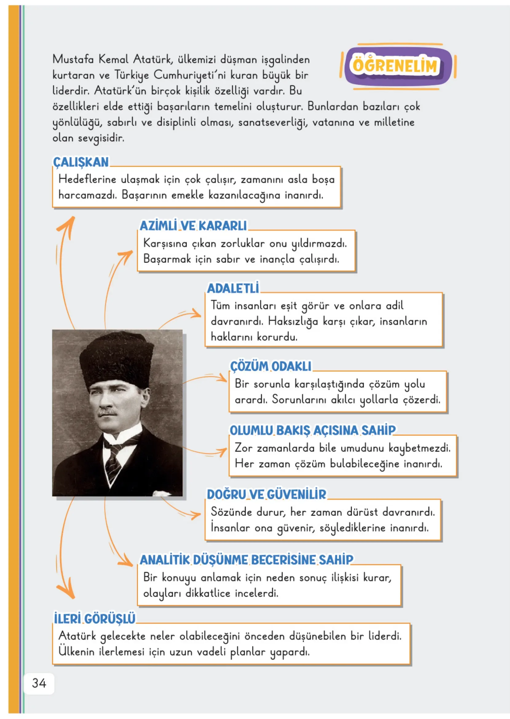 3. Sınıf Hayat Bilgisi Ders Kitabı Cevapları Meb Yayınları 2. Kitap Sayfa 34