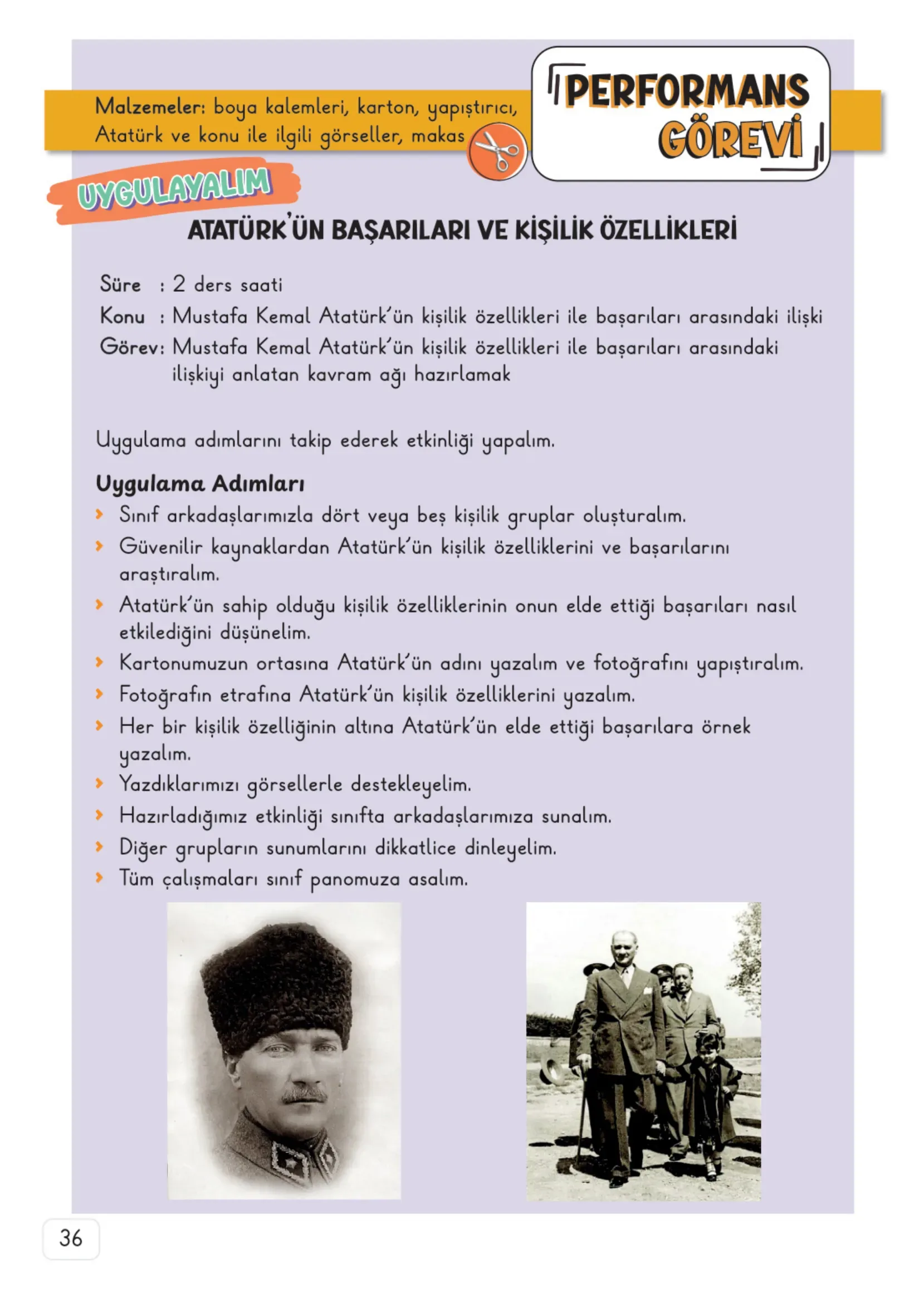 3. Sınıf Hayat Bilgisi Ders Kitabı Cevapları Meb Yayınları 2. Kitap Sayfa 36