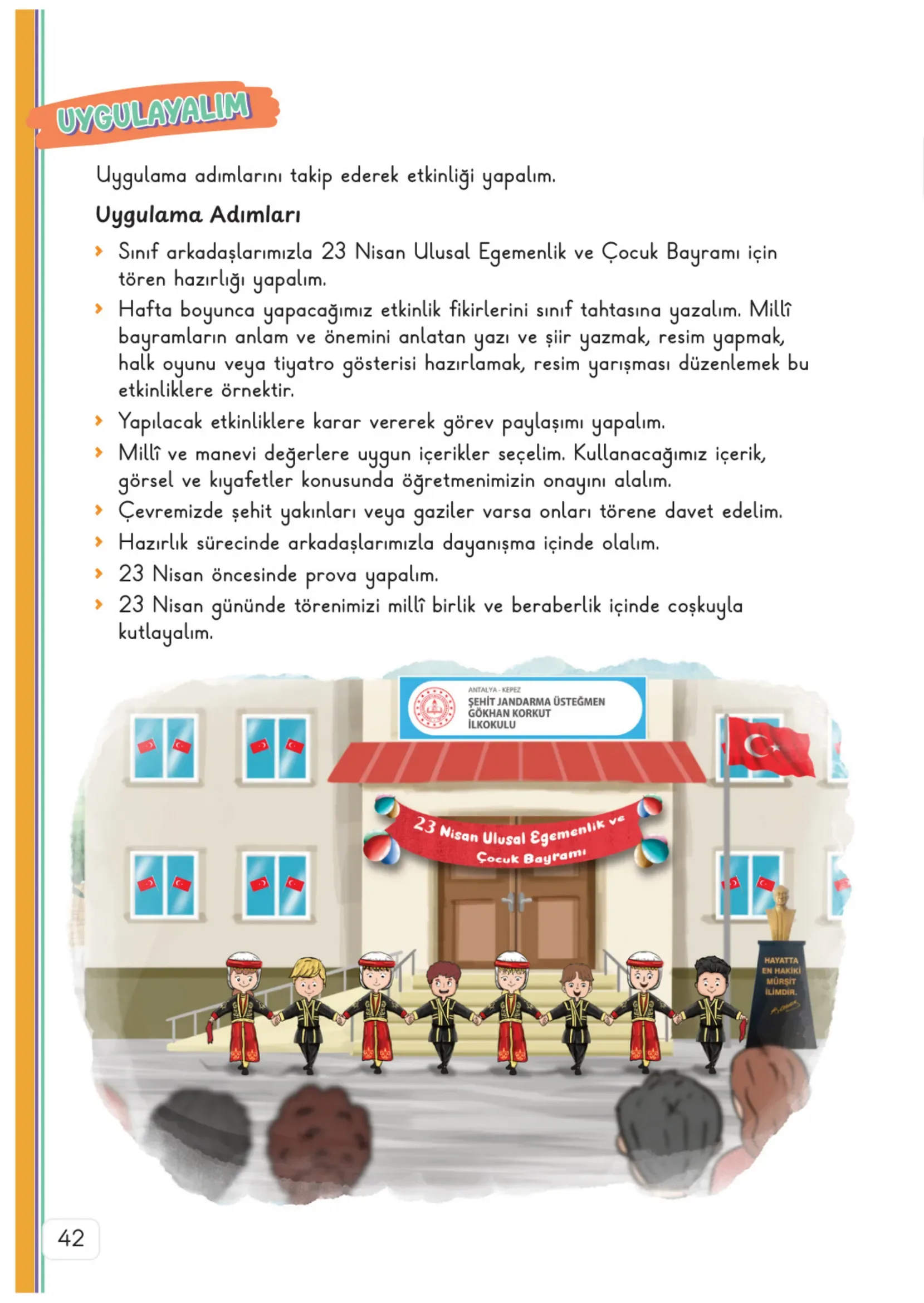 3. Sınıf Hayat Bilgisi Ders Kitabı Cevapları Meb Yayınları 2. Kitap Sayfa 42