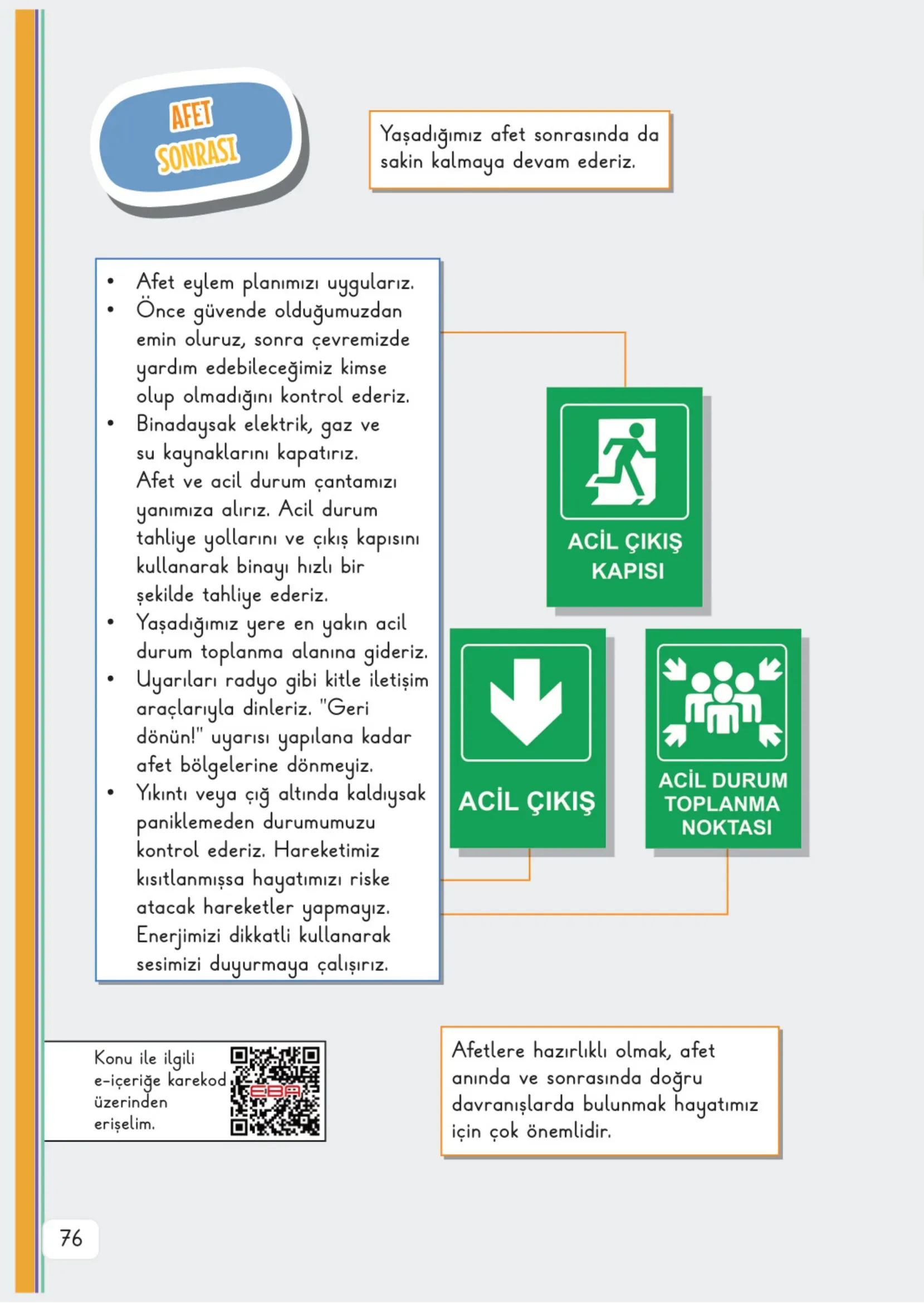 3. Sınıf Hayat Bilgisi Ders Kitabı Cevapları Meb Yayınları 2. Kitap Sayfa 76