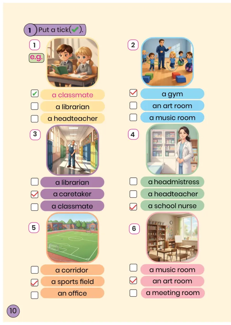 3. Sınıf İngilizce Ders Kitabı Cevapları Meb Yayınları Çalışma Kitabı Sayfa 10 Çözüm Görseli