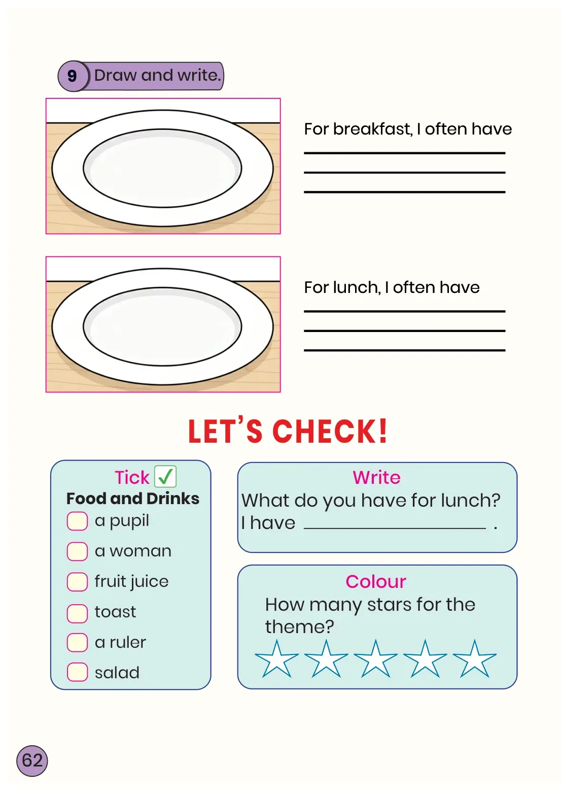 3. Sınıf İngilizce Ders Kitabı Cevapları Meb Yayınları Çalışma Kitabı Sayfa 62