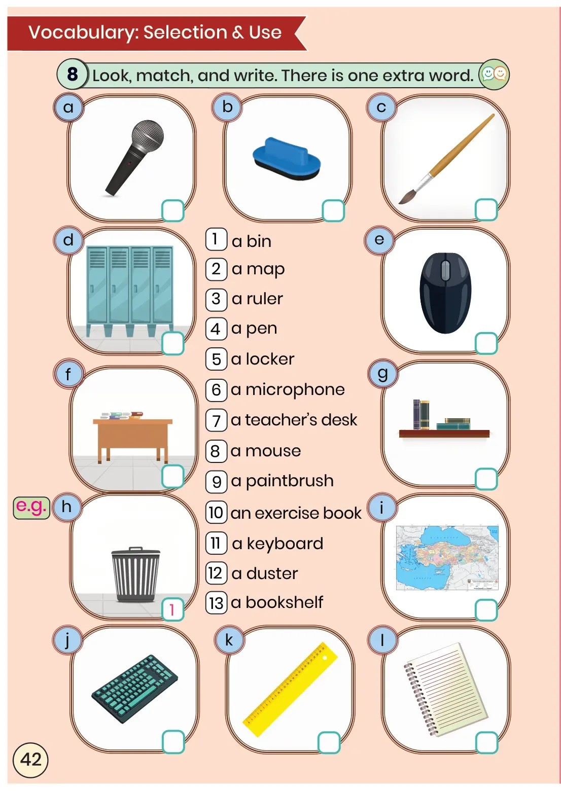 3. Sınıf İngilizce Ders Kitabı Cevapları Meb Yayınları Sayfa 42