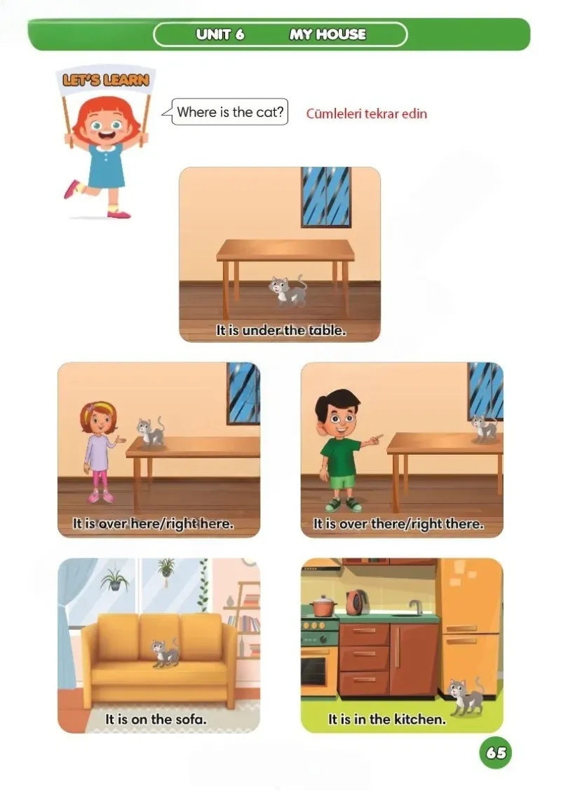 3. Sınıf İngilizce Ders Kitabı Cevapları Meb Yayınları Sayfa 65 Çözüm Görseli