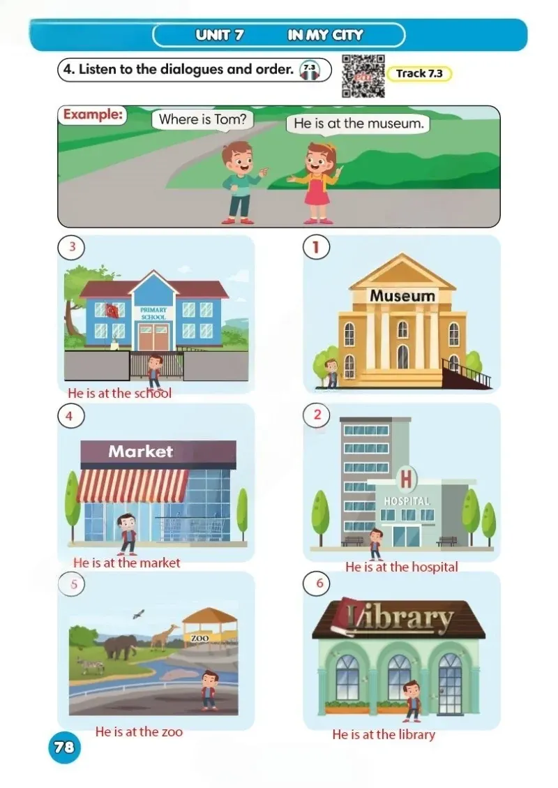 3. Sınıf İngilizce Ders Kitabı Cevapları Meb Yayınları Sayfa 78 Çözüm Görseli