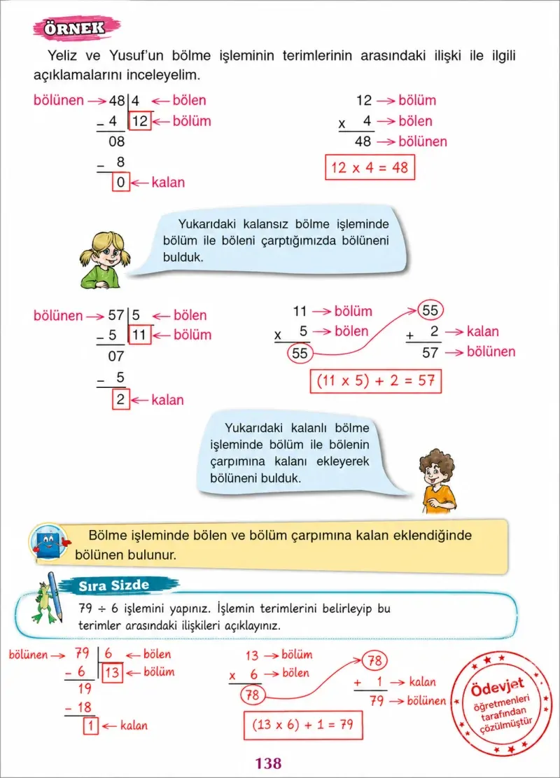 3. Sınıf Matematik Ders Kitabı Cevapları Ada Yayınları Sayfa 138 Çözüm Görseli