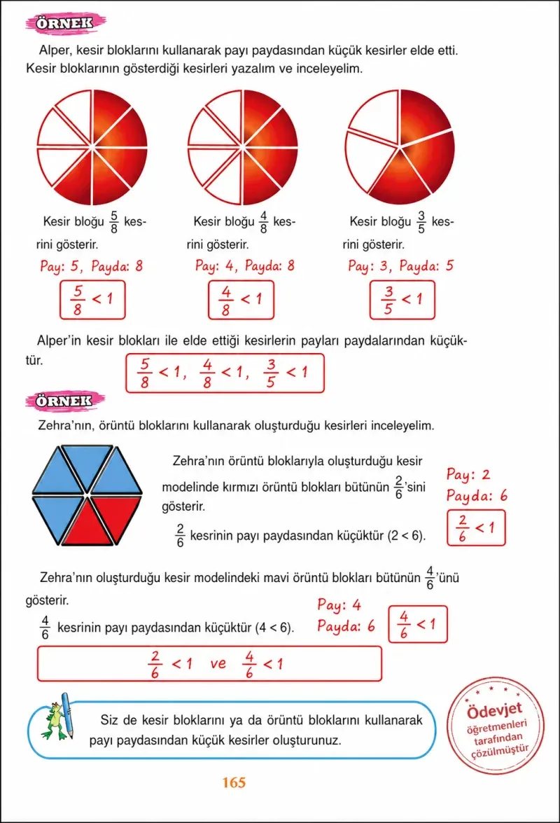 3. Sınıf Matematik Ders Kitabı Cevapları Ada Yayınları Sayfa 165 Çözüm Görseli