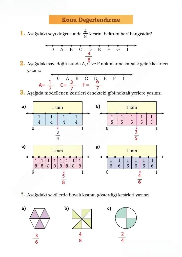 3. Sınıf Matematik Ders Kitabı Cevapları Ekoyay Yayınları Sayfa 163 Çözüm Görseli