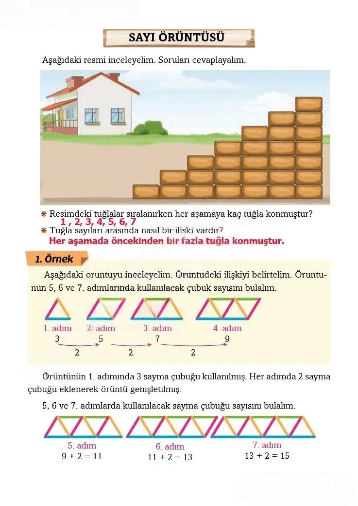 3. Sınıf Matematik Ders Kitabı Cevapları Ekoyay Yayınları Sayfa 43 Çözüm Görseli