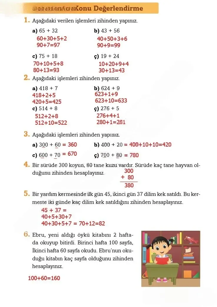 3. Sınıf Matematik Ders Kitabı Cevapları Ekoyay Yayınları Sayfa 77 Çözüm Görseli