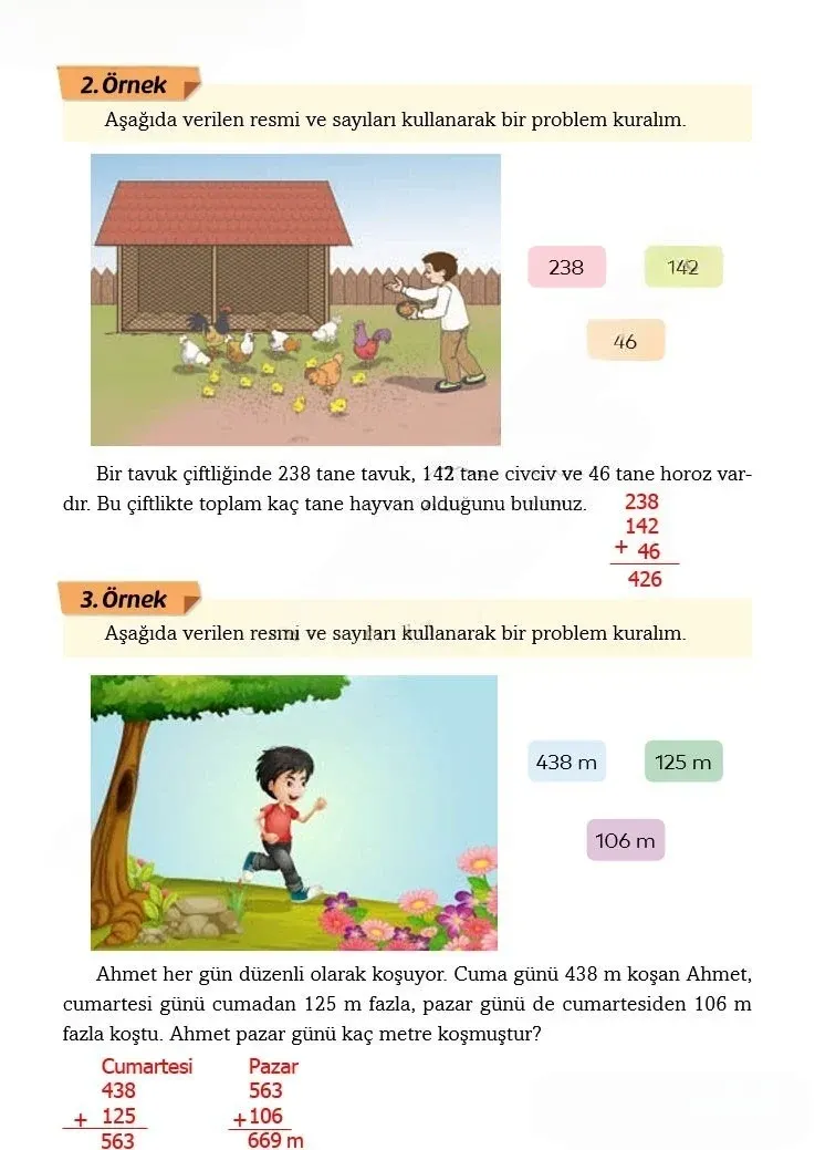 3. Sınıf Matematik Ders Kitabı Cevapları Ekoyay Yayınları Sayfa 83 Çözüm Görseli